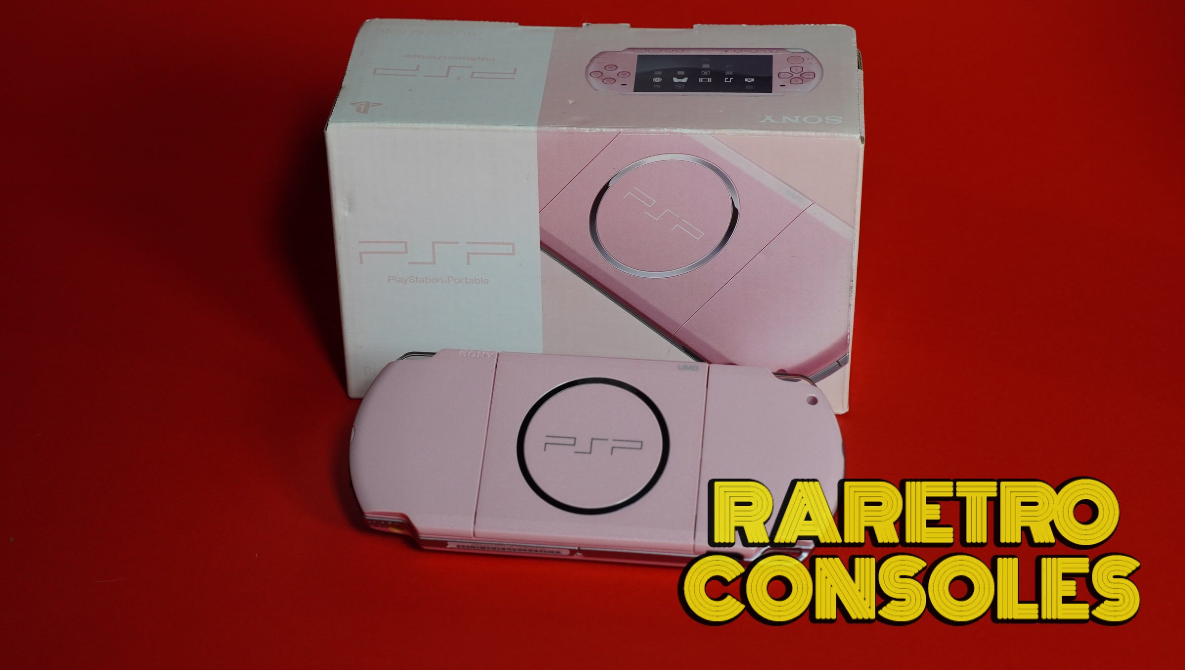Blossom Pink Sony PSP 3000 Sony PlayStation Portable With Box