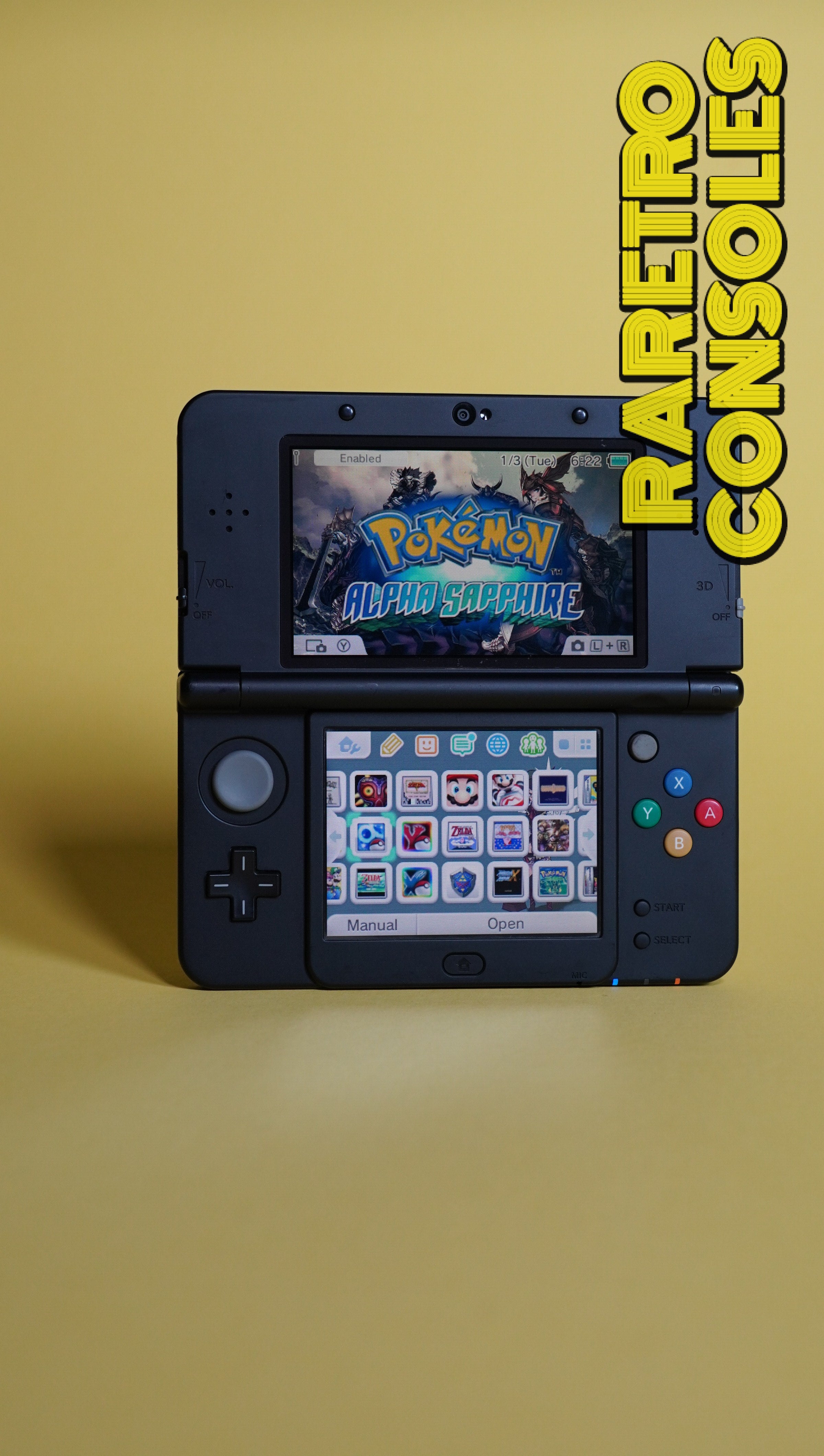 New Nintendo 3DS with Monster Hunter 4G White Gloss Plates