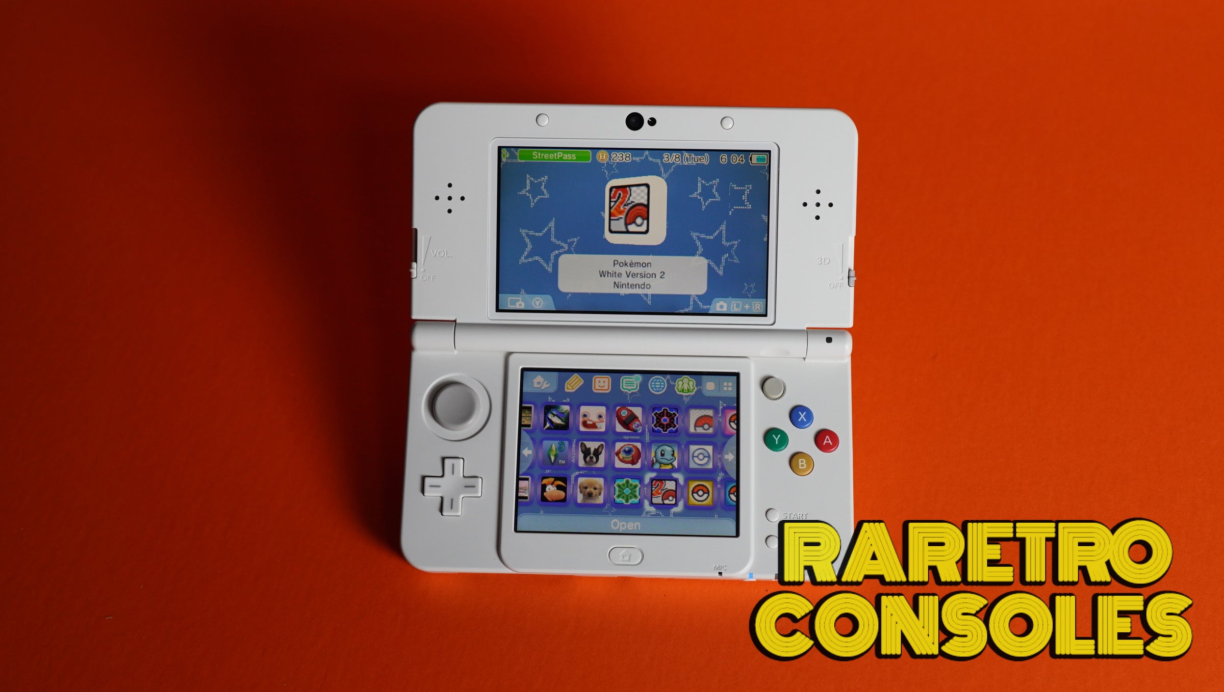 New Nintendo 3DS with Magic Castle 2 Plates | Raretro Consoles