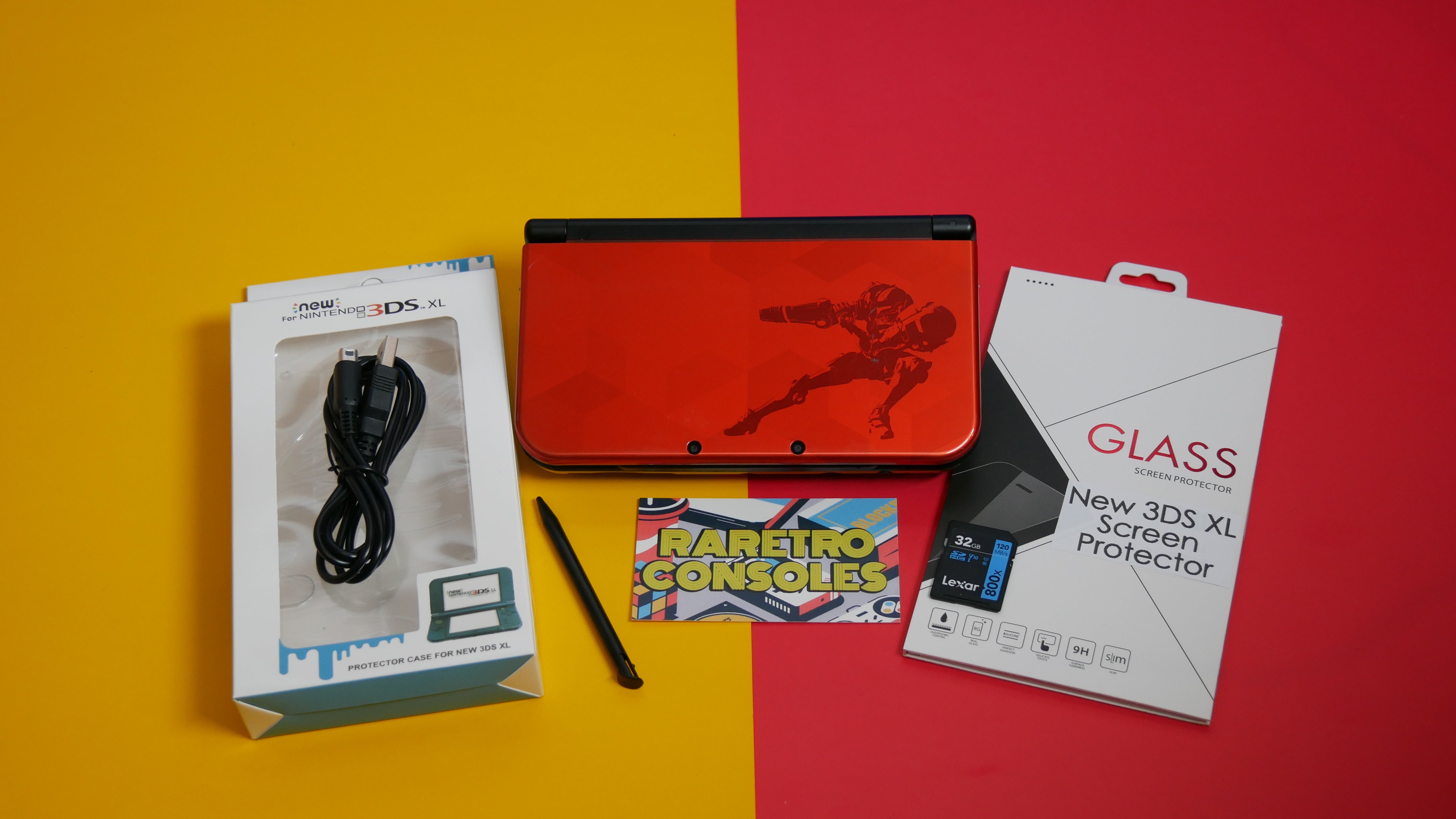 New Nintendo 3DS XL Metroid Samus Limited Edition | Raretro Consoles