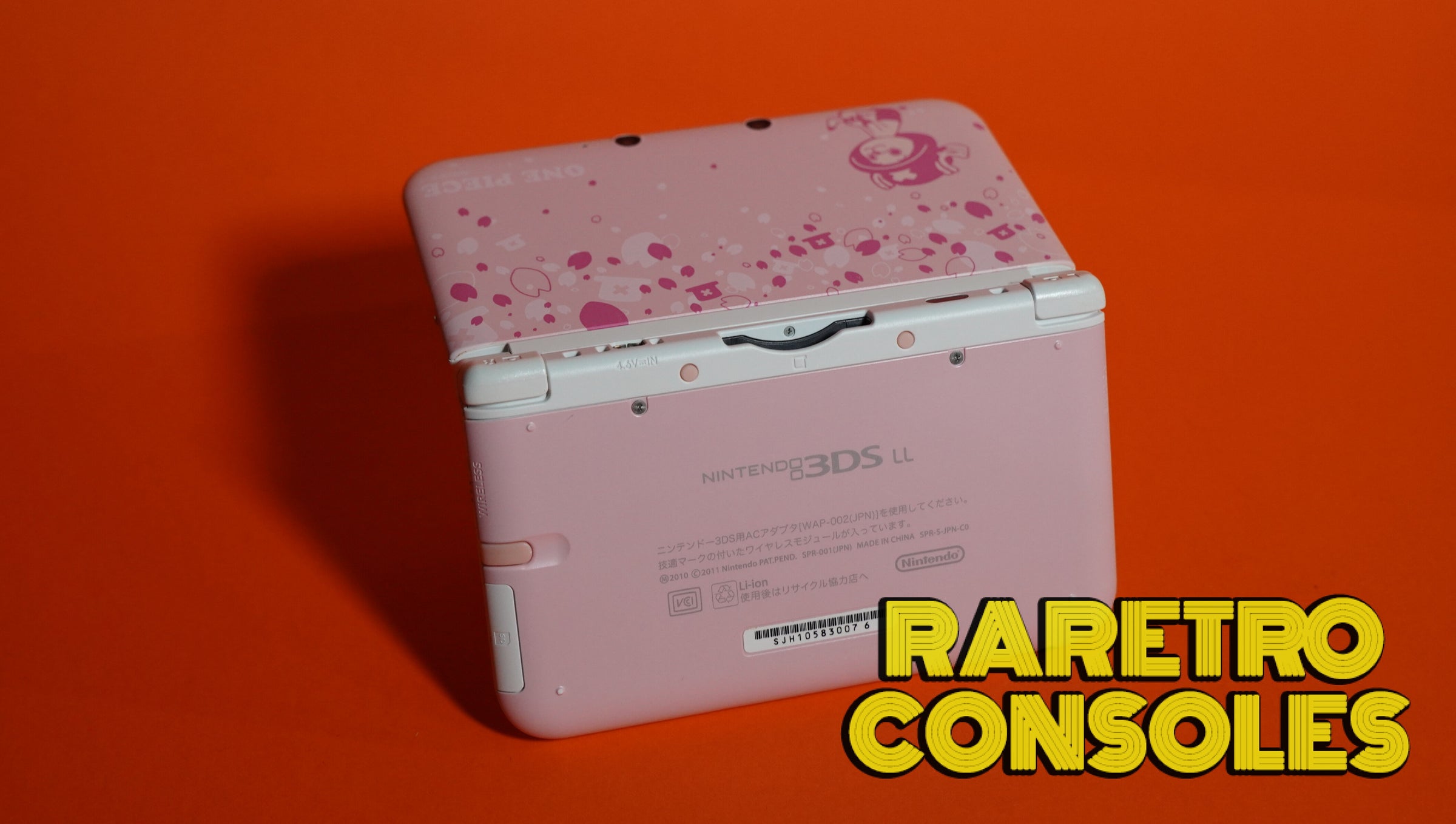 Pink One Piece Chopper Nintendo 3DS XL - Japanese Exclusive