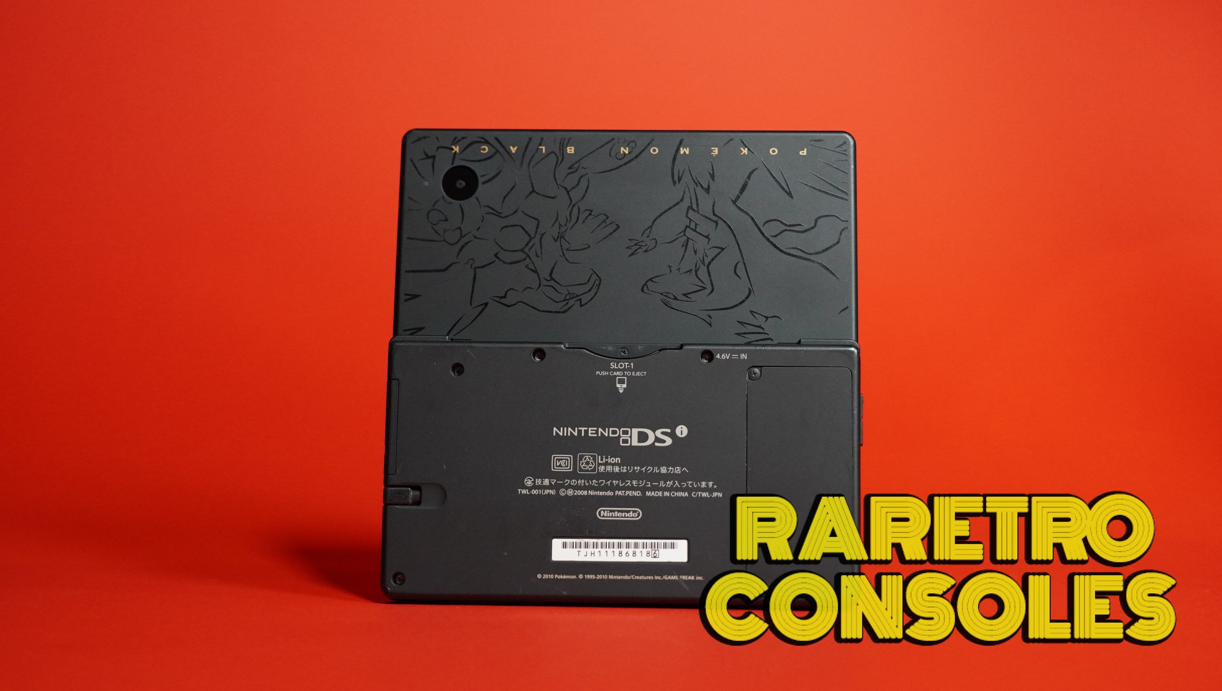 Nintendo DSi Pokémon Black Limited Edition | Raretro Consoles