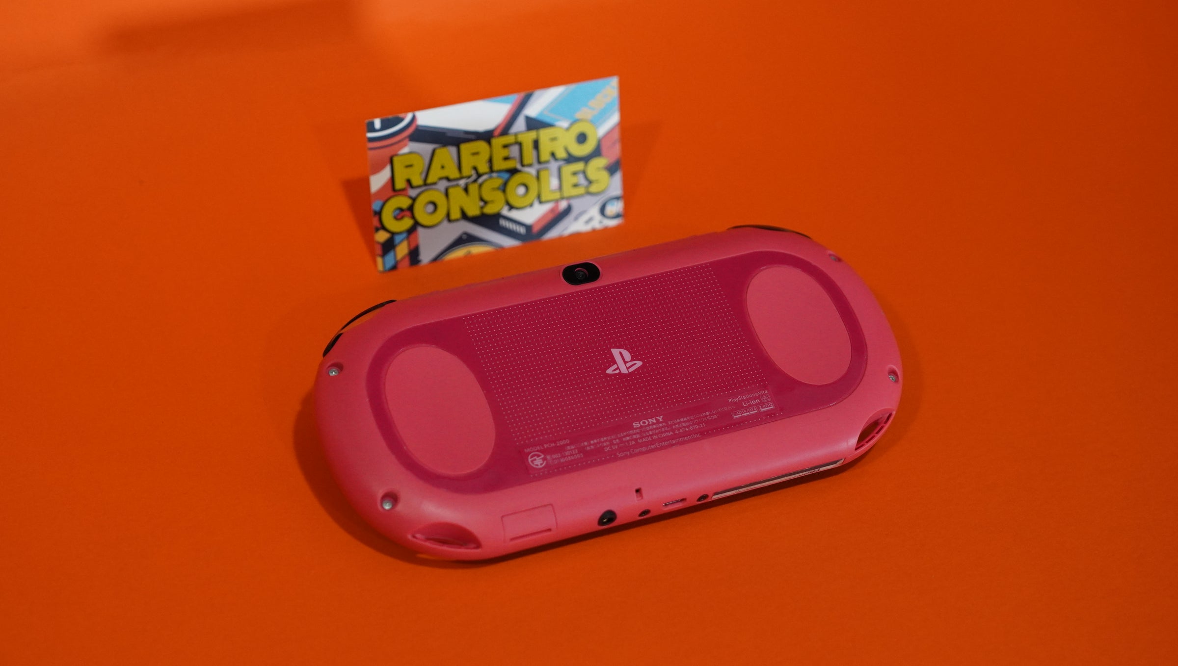 Pink x Black Sony PlayStation Vita Slim 2000 | Raretro Consoles