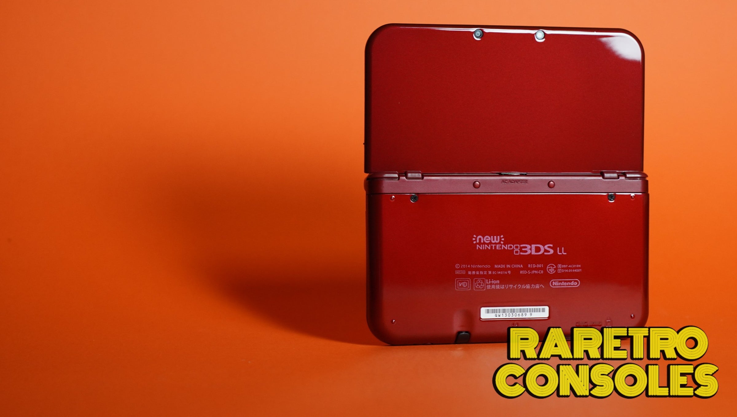 Ultimate Dual IPS & USB C Metallic Red New Nintendo 3DS XL