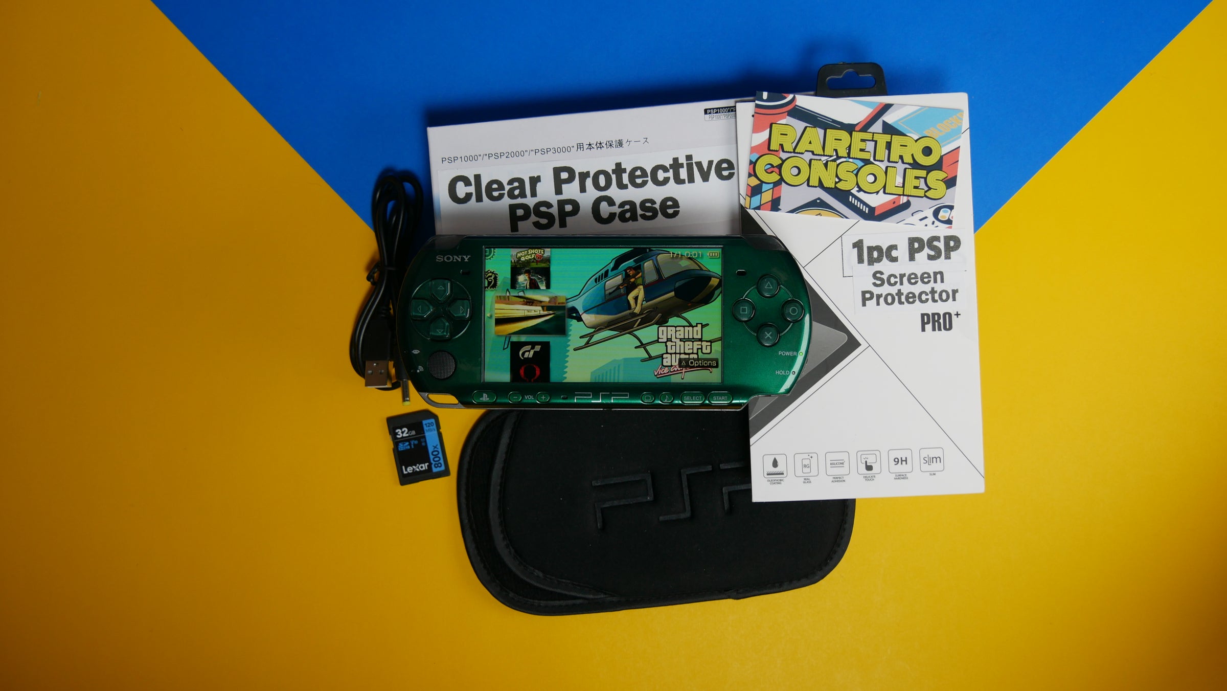 Sony PlayStation PSP 3000 Spirited Green | Raretro Consoles