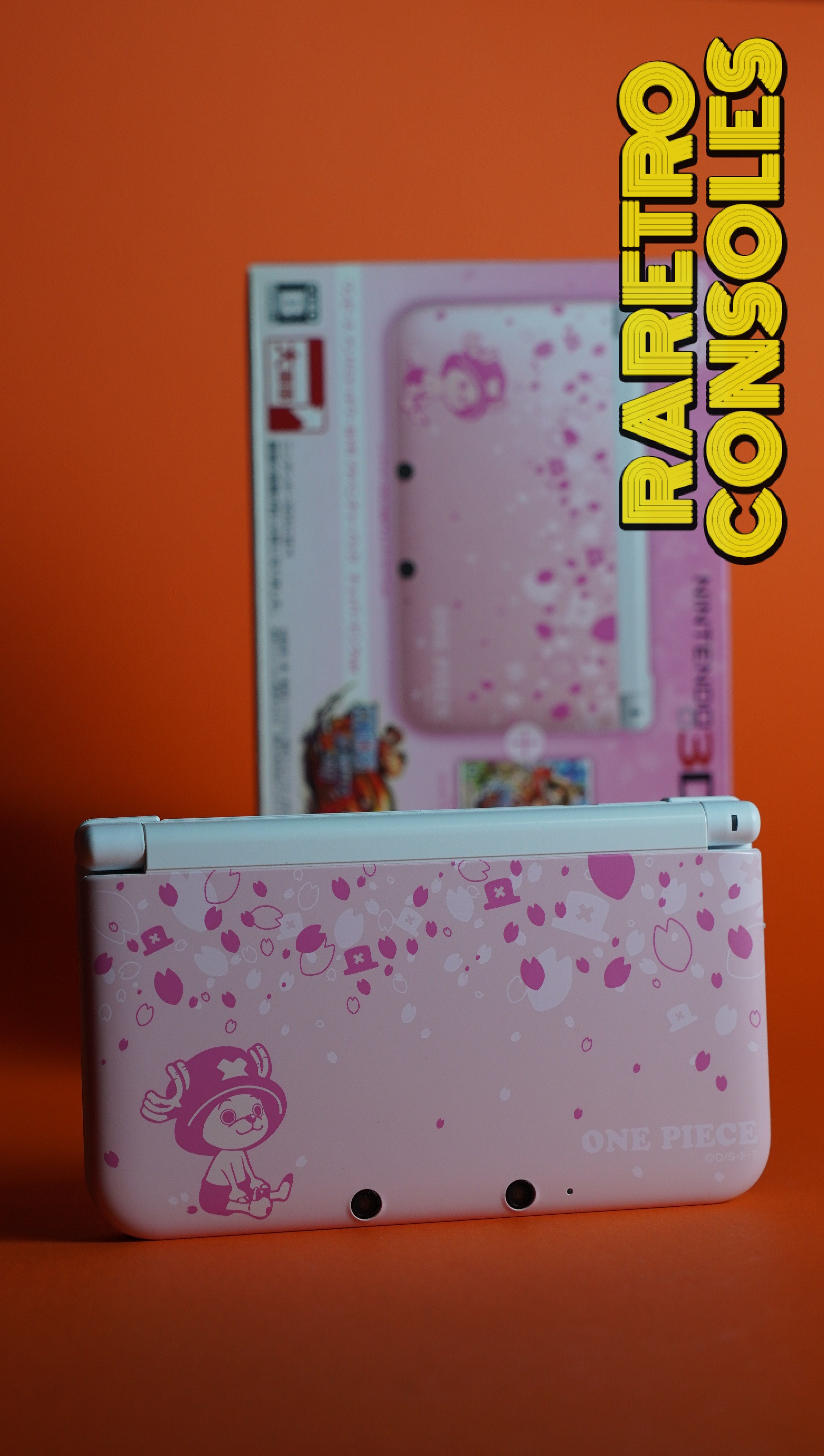 One Piece Chopper Pink Limited Edition Nintendo 3DS XL with Box