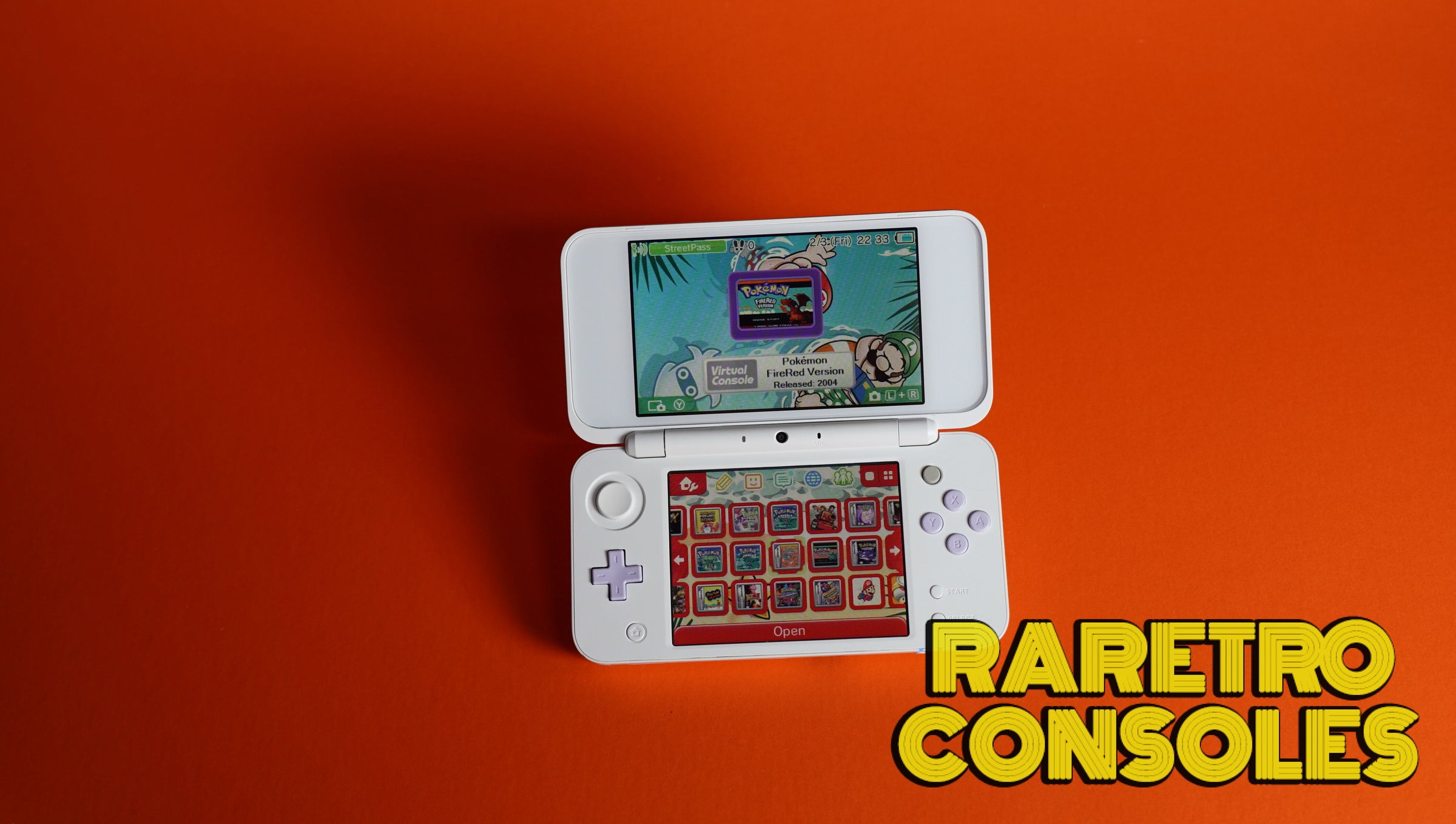 Nintendo New 2DS XL in Lavender x White | Raretro Consoles