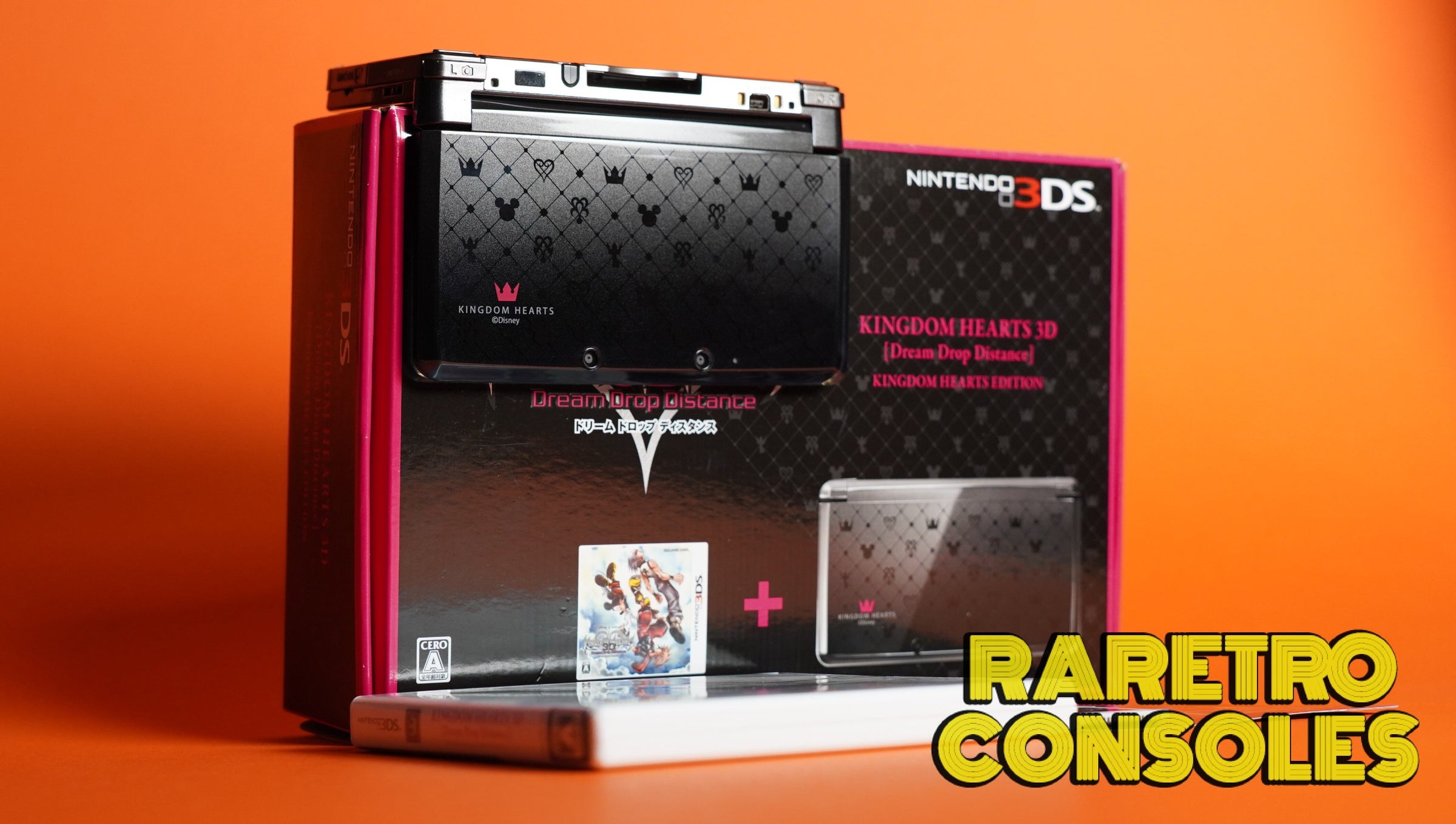 KINGDOM HEARTS　3DS Nintendo 3DS Kingdom Hearts 3D Dream Drop Distance Console with