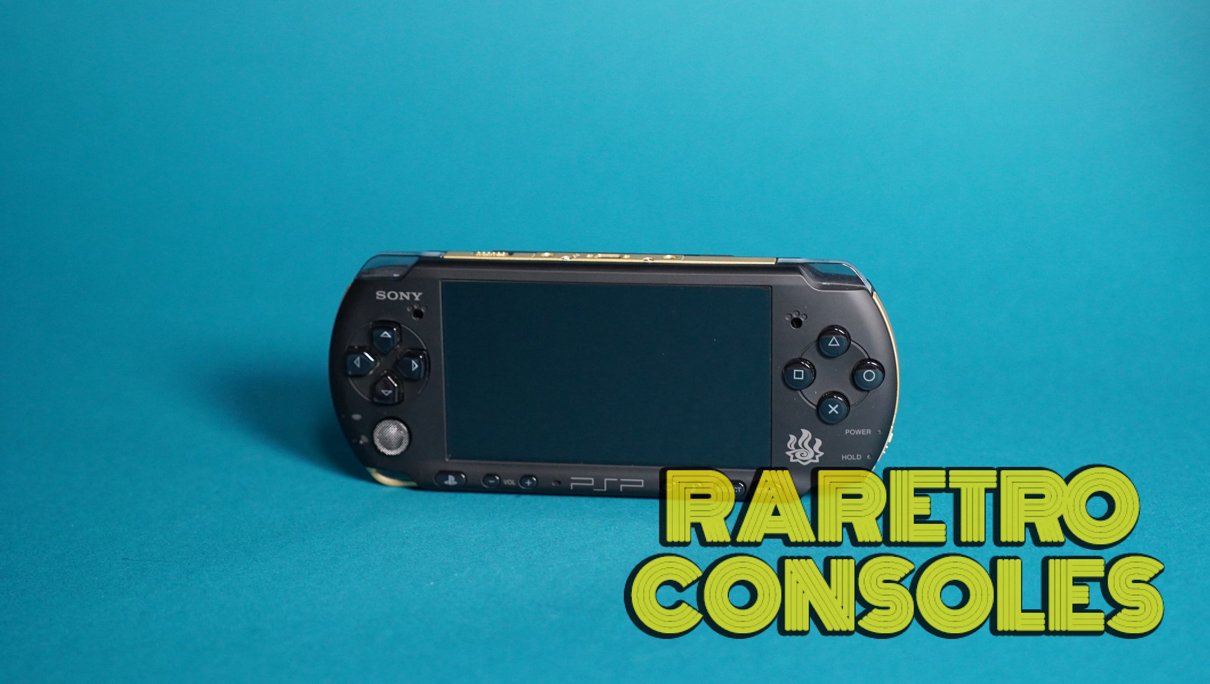 PSP 3000 Monster Hunter 3 Matte Black Japanese Limited Edition