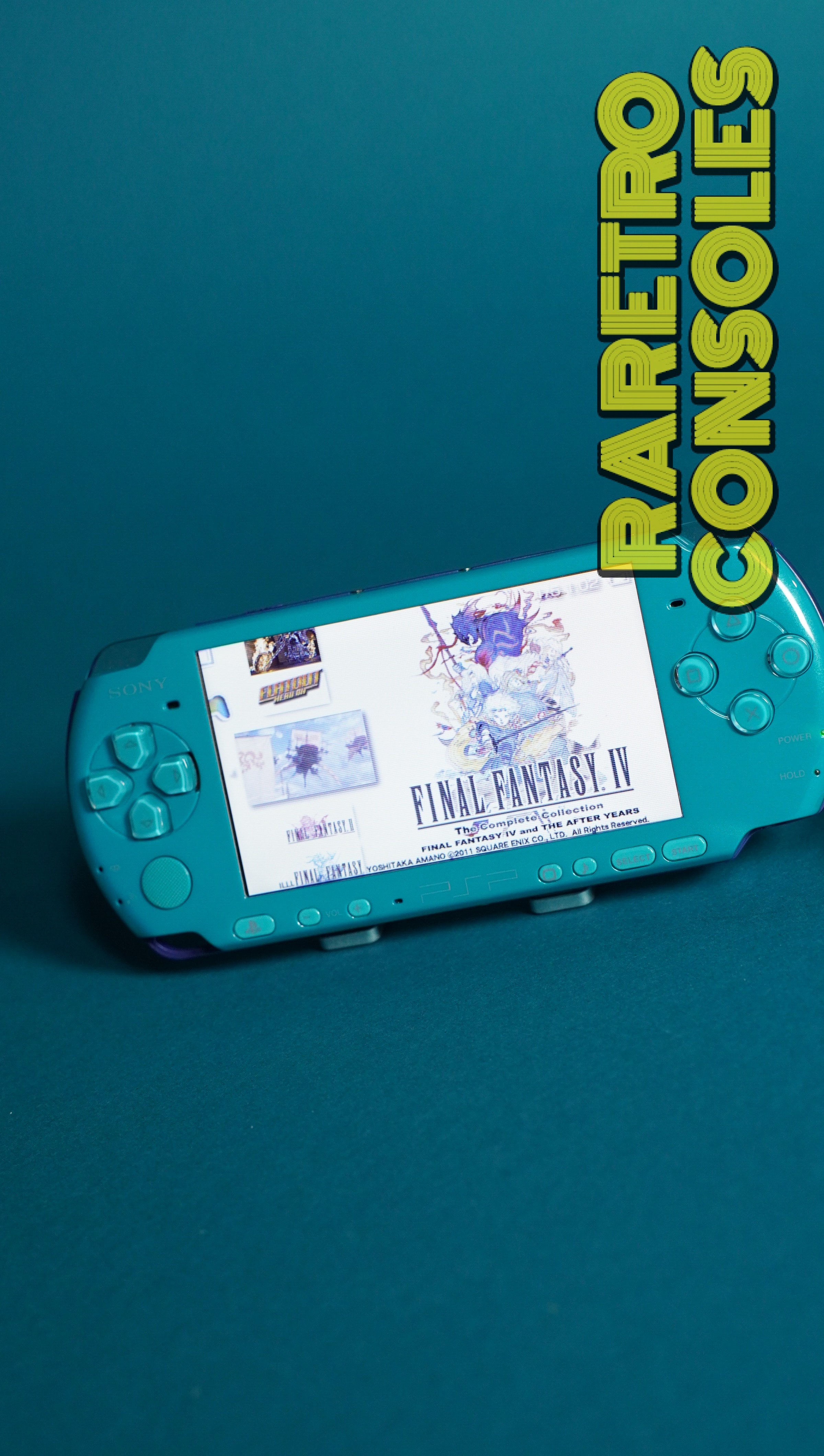 Turquoise Hatsune Miku Sony PlayStation Portable PSP 3000