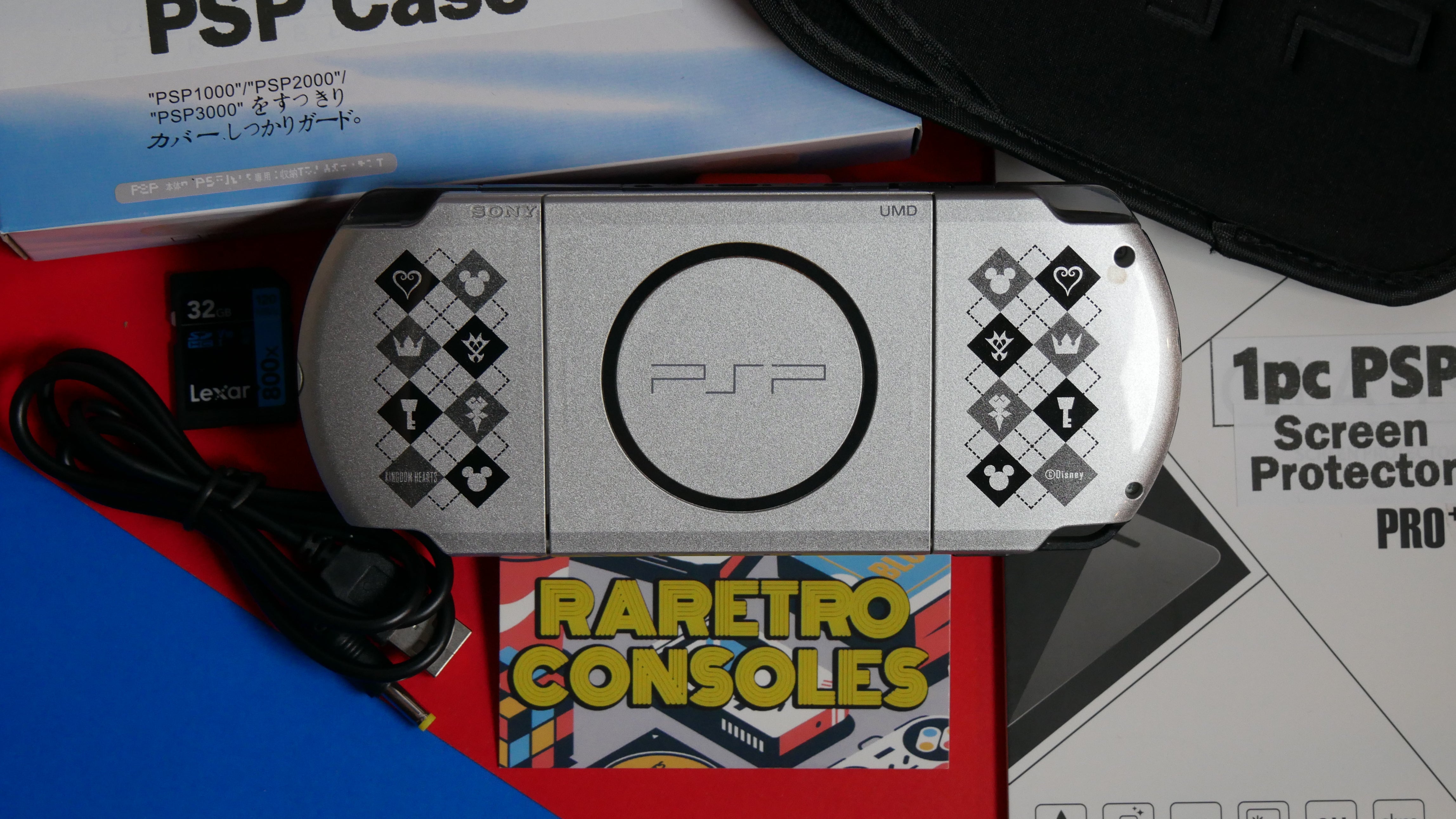 PlayStation Portable - PSP-3000 キングダムハーツ　送料無料 Kingdom Hearts Birth By Sleep PSP 3000 with box | Raretro
