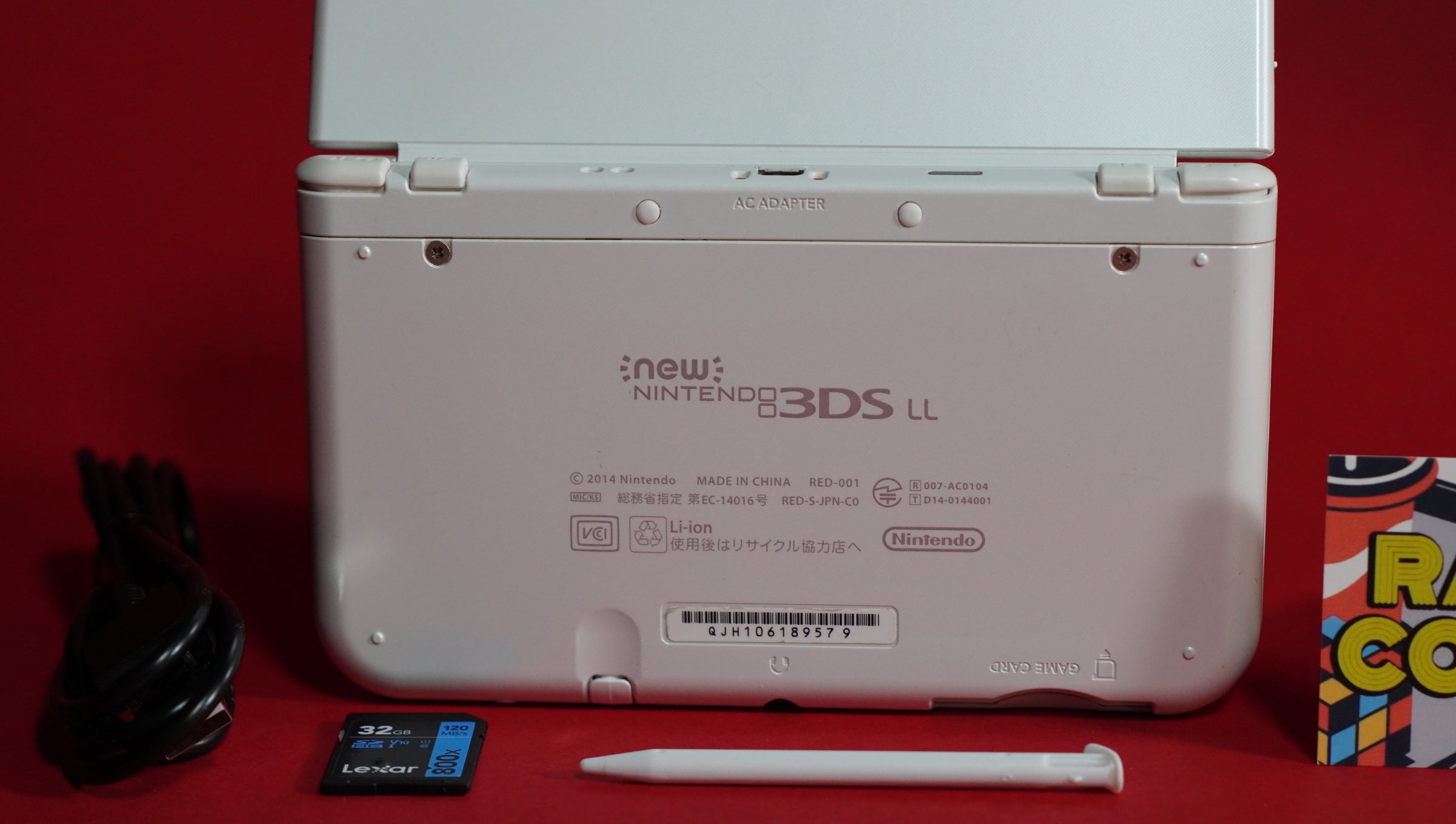 Dual IPS New Nintendo 3DS XL in Pearl White | Raretro Consoles