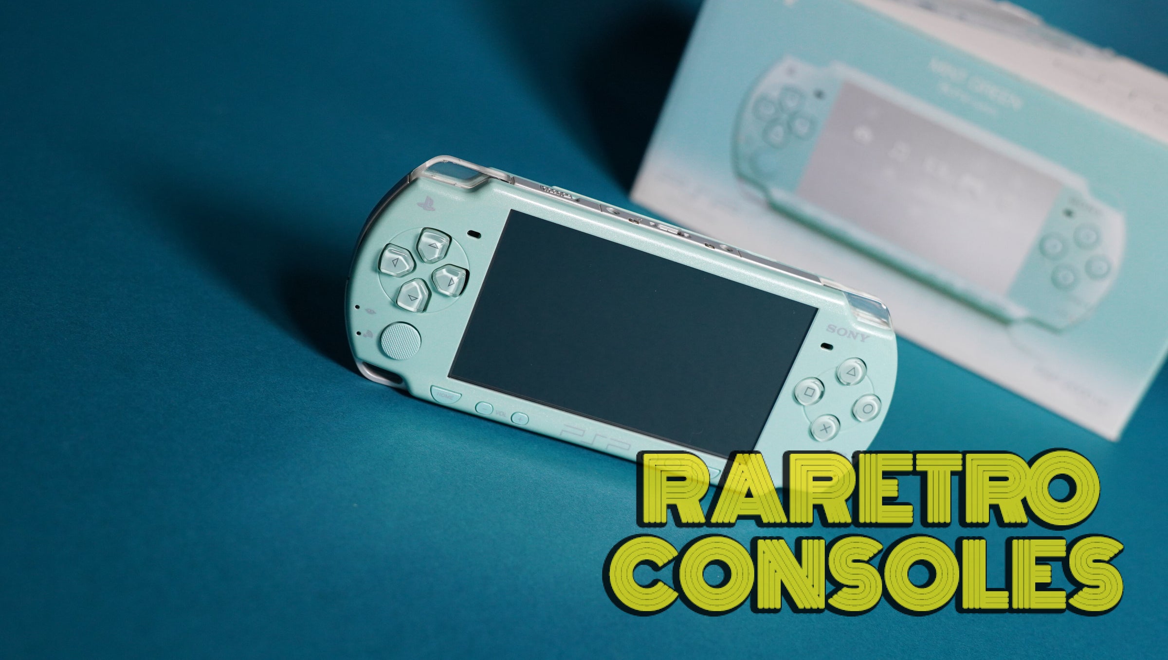 PSP-2000 ミントグリーン 箱付き Sony PSP 2000 Launch Edition Mint Green with Box | Raretro
