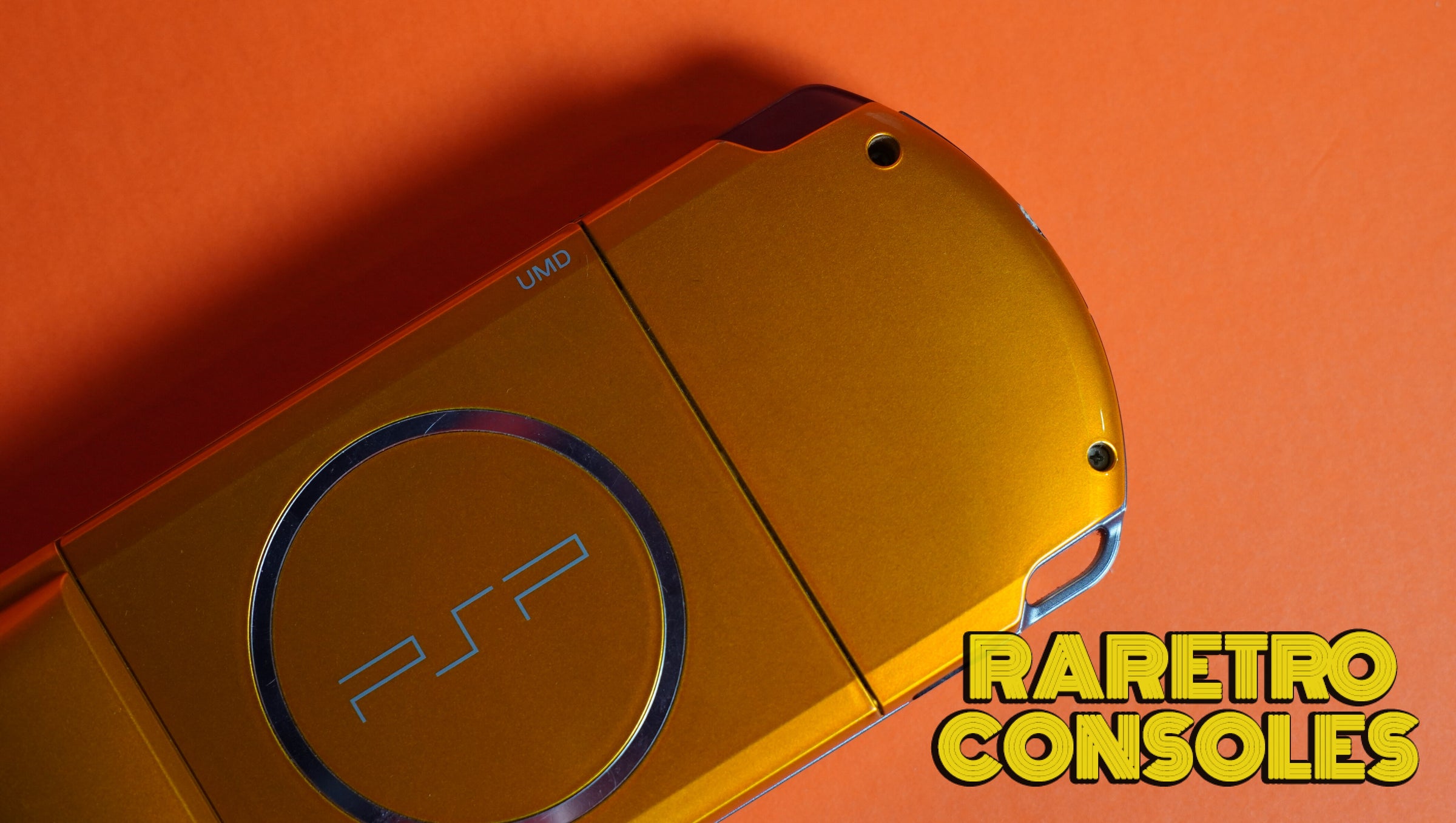 Yellow Sony Playstation Portable PSP 3000 | Raretro Consoles