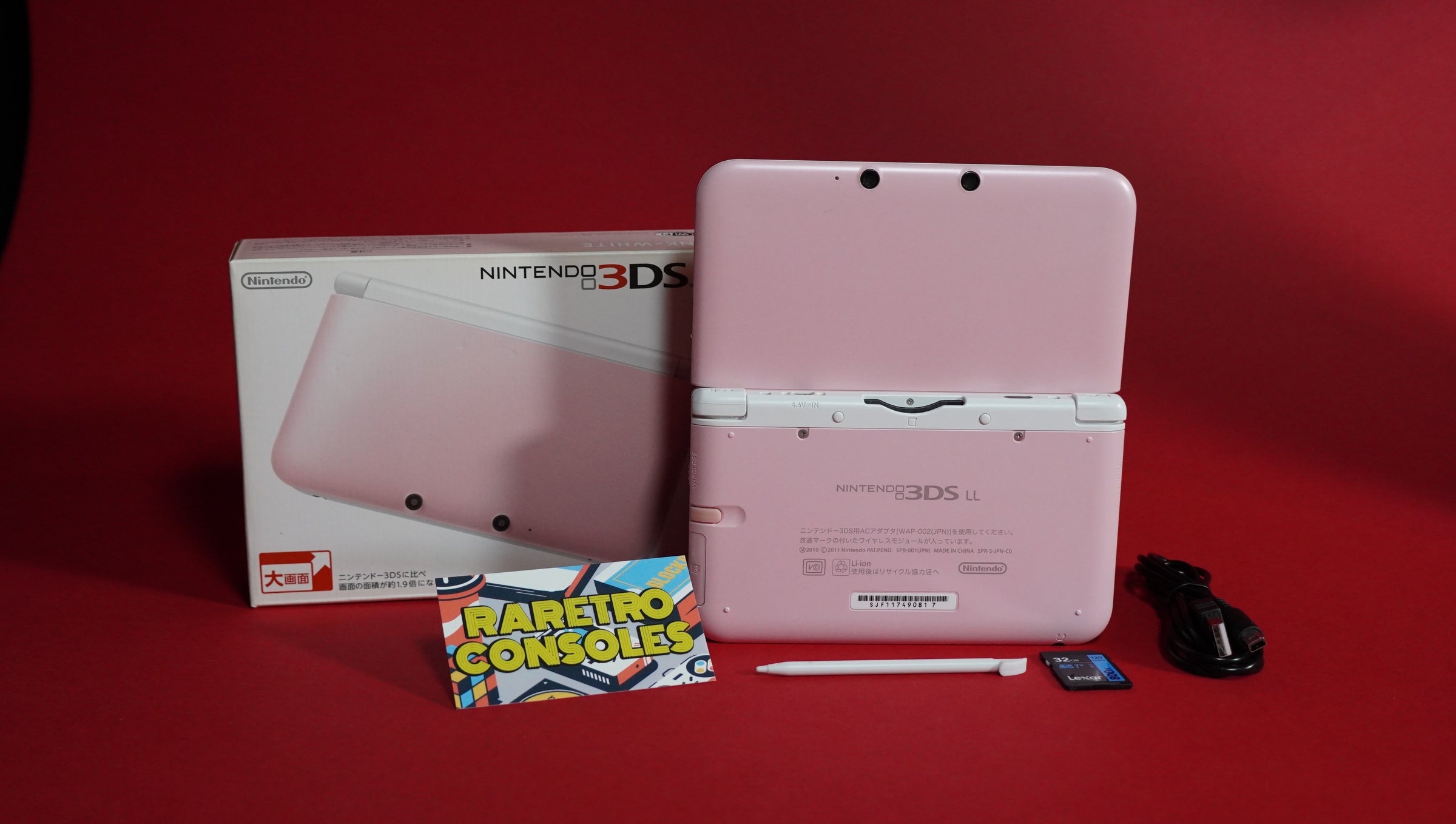 Misty Pink Nintendo 3DS XL with Box | Raretro Consoles