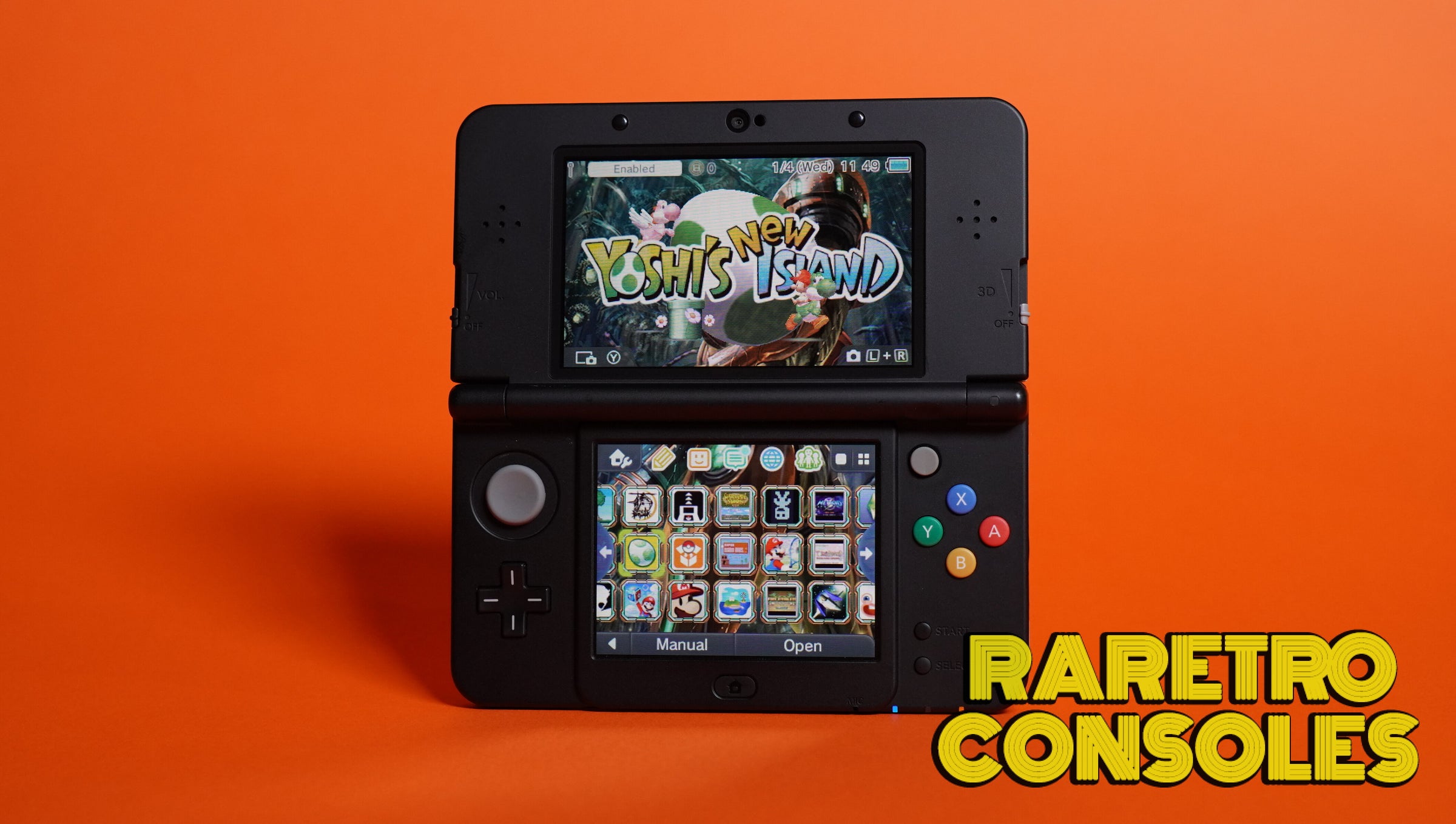 New Nintendo 3DS with Custom Starfield Plates | Raretro Consoles