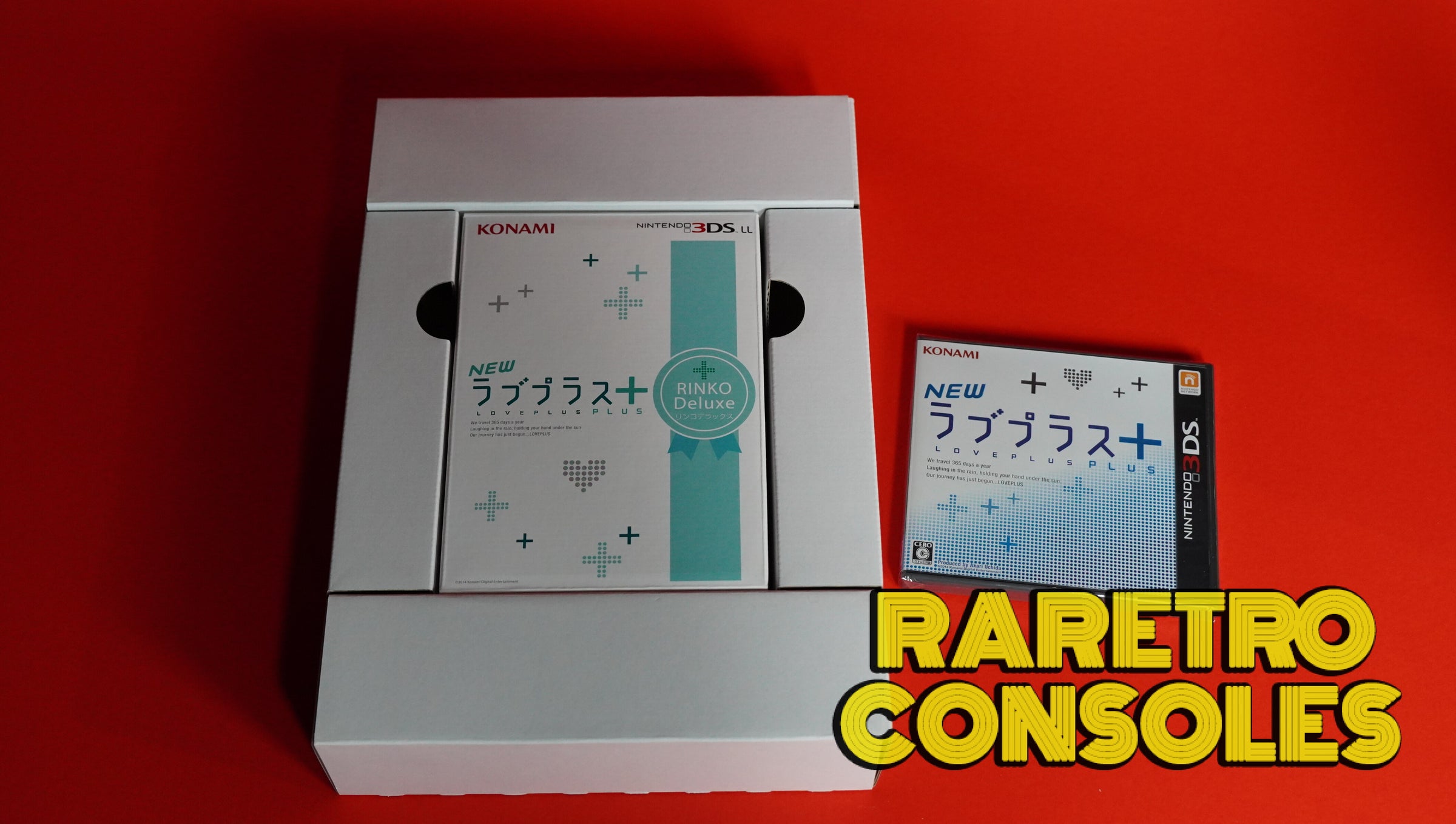 New Love Plus+ Rinko Deluxe Nintendo 3DS XL Console with Box