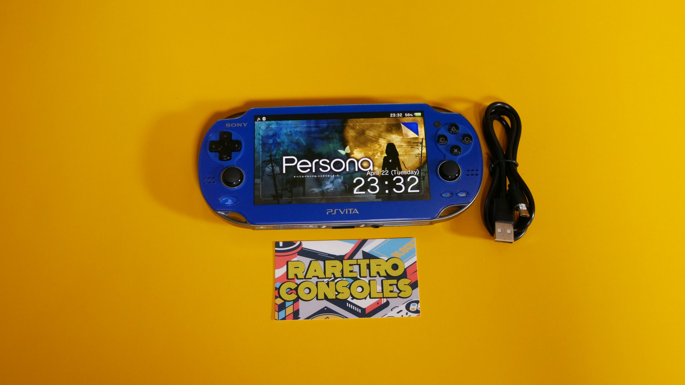Cosmic Blue Sony PlayStation Vita OLED 1000 | Raretro Consoles