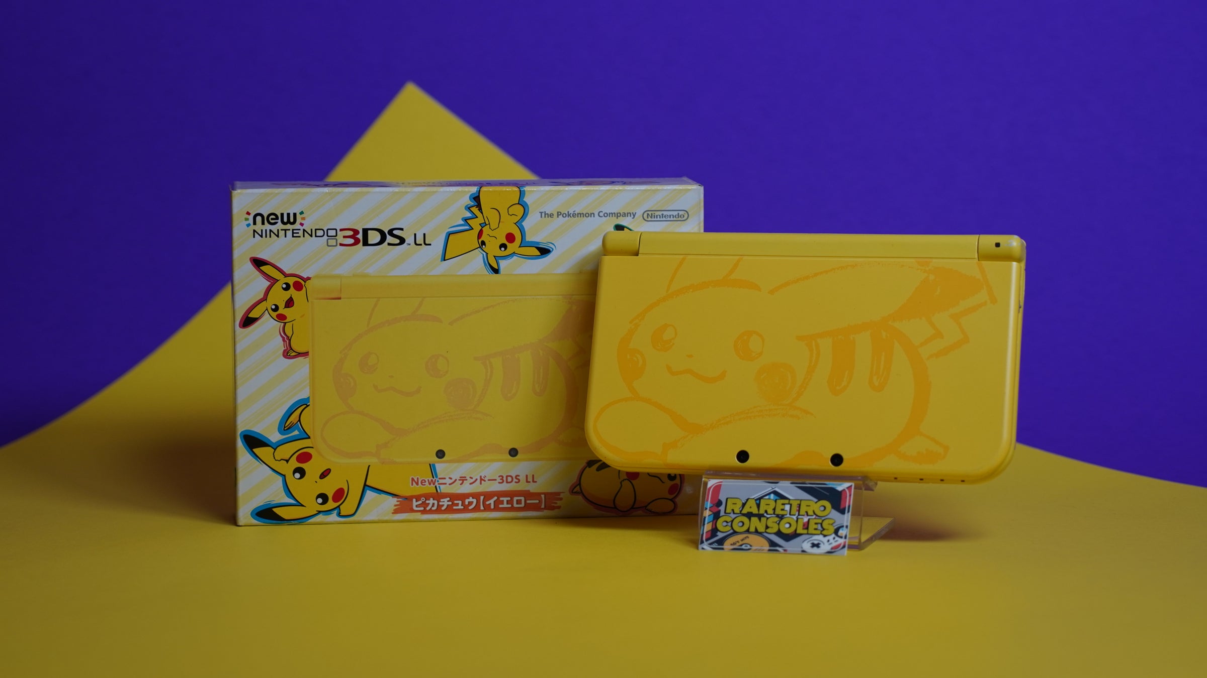 New Nintendo 3DS XL Pikachu Edition with Box | Raretro Consoles