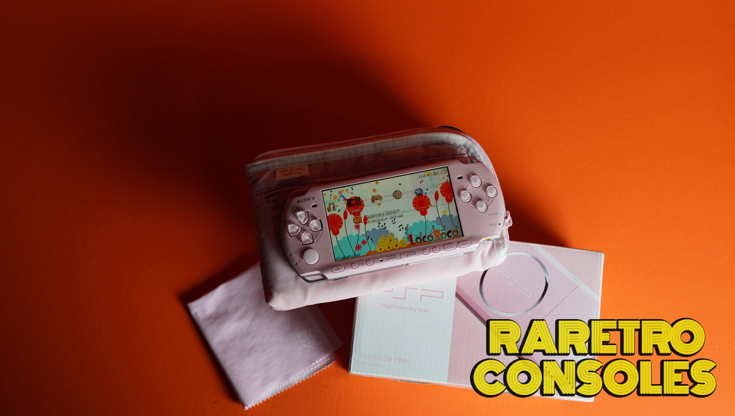 Blossom Pink Sony PSP 3000 Sony PlayStation Portable With Box