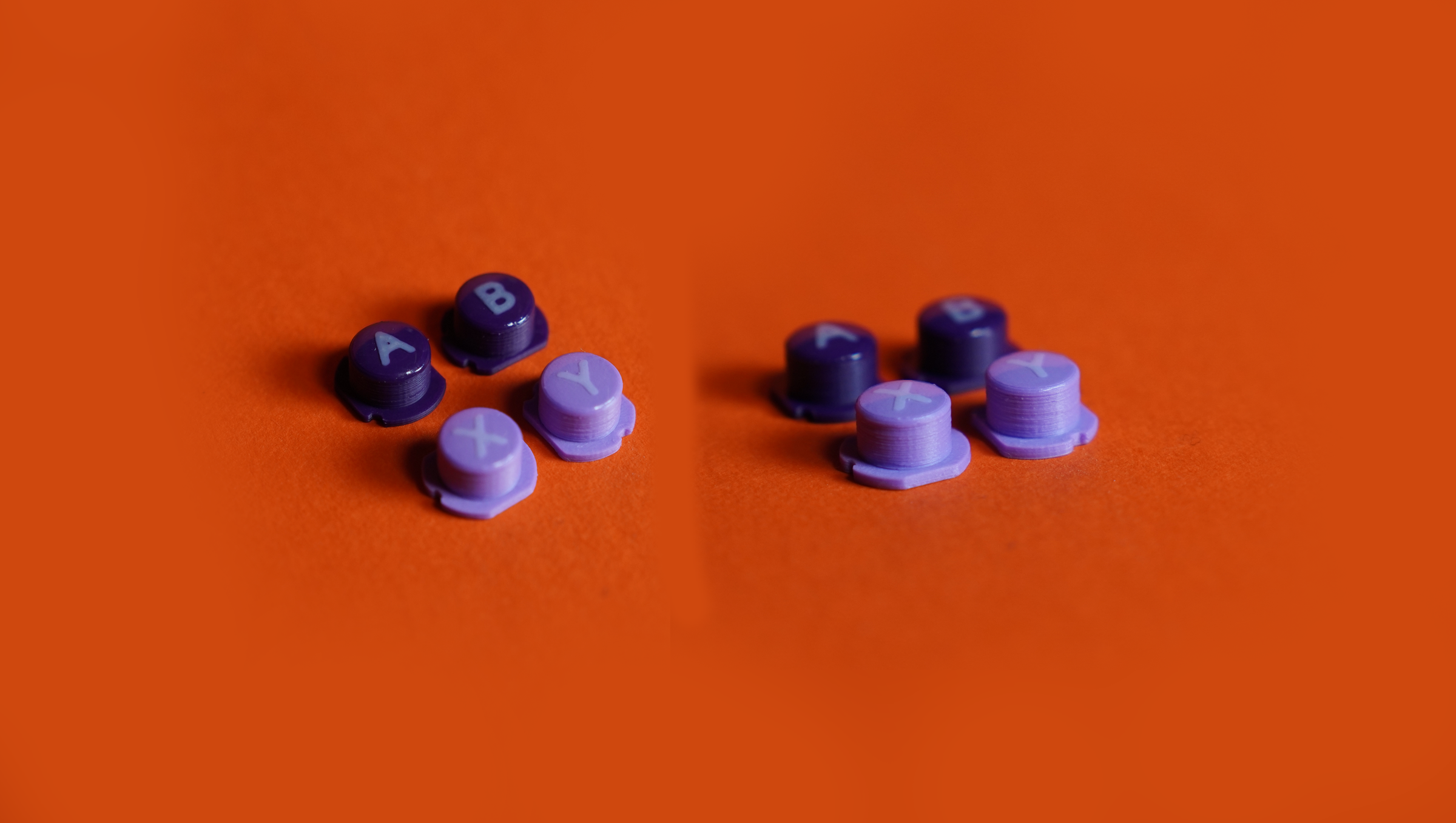Custom Nintendo 2DS Buttons – Premium Replacement ABXY Buttons