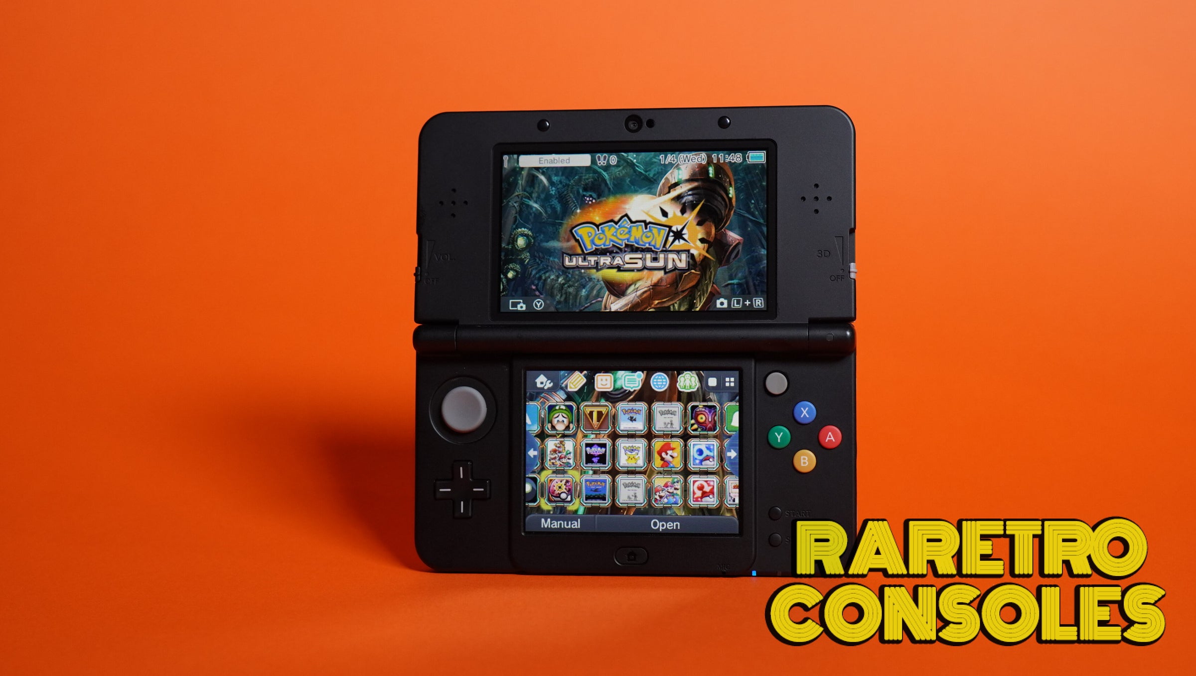 New Nintendo 3DS with Custom Starfield Plates | Raretro Consoles