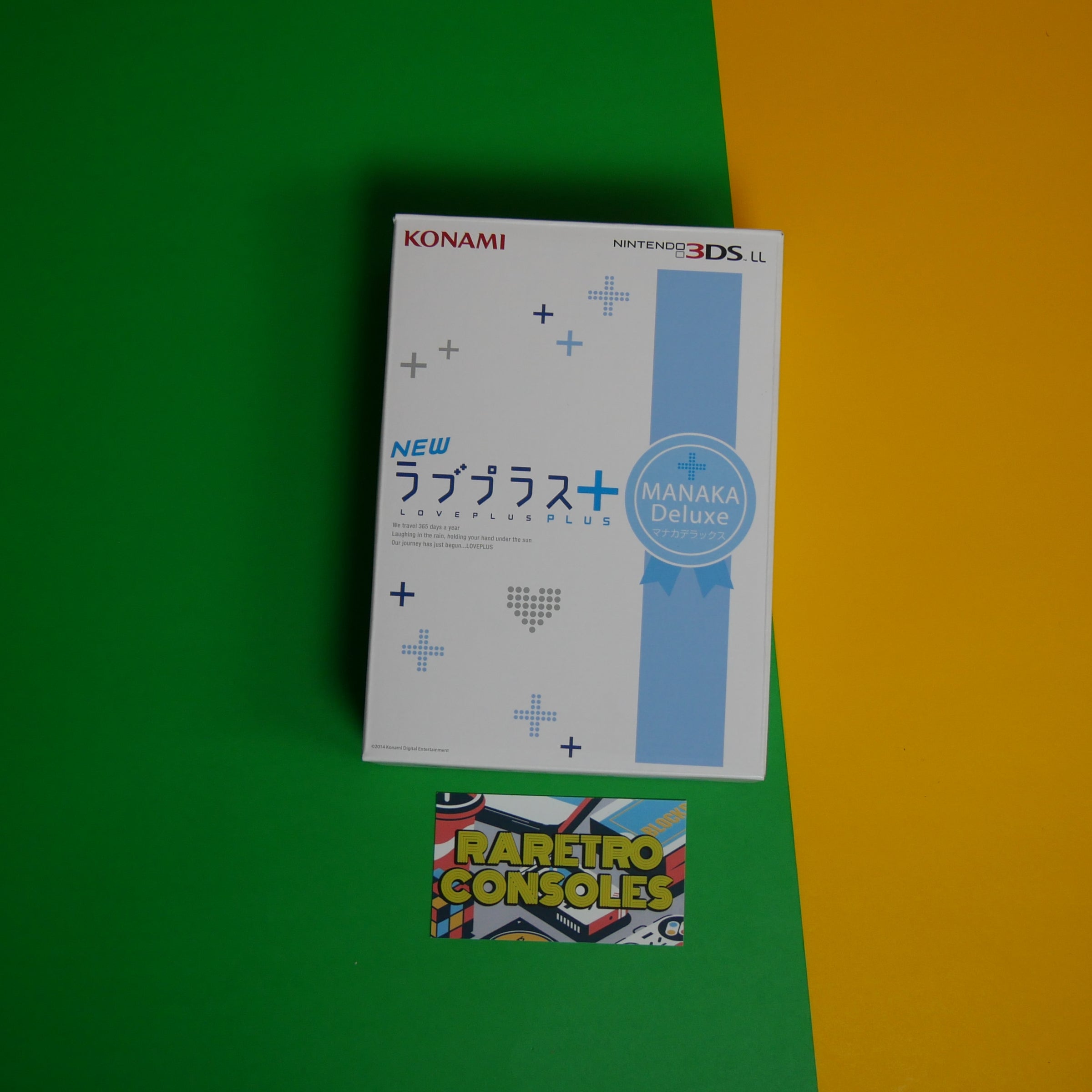 Nintendo 3DS XL New Love Plus+ Love Plus Manaka with big Box