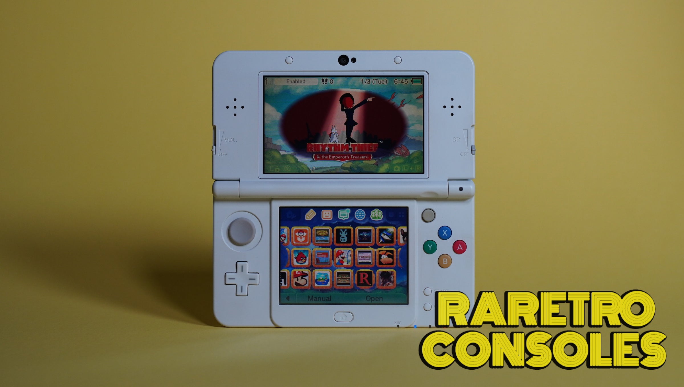 New Nintendo 3DS With No. 075 Mickey Mouse Comic Plates | Raretro