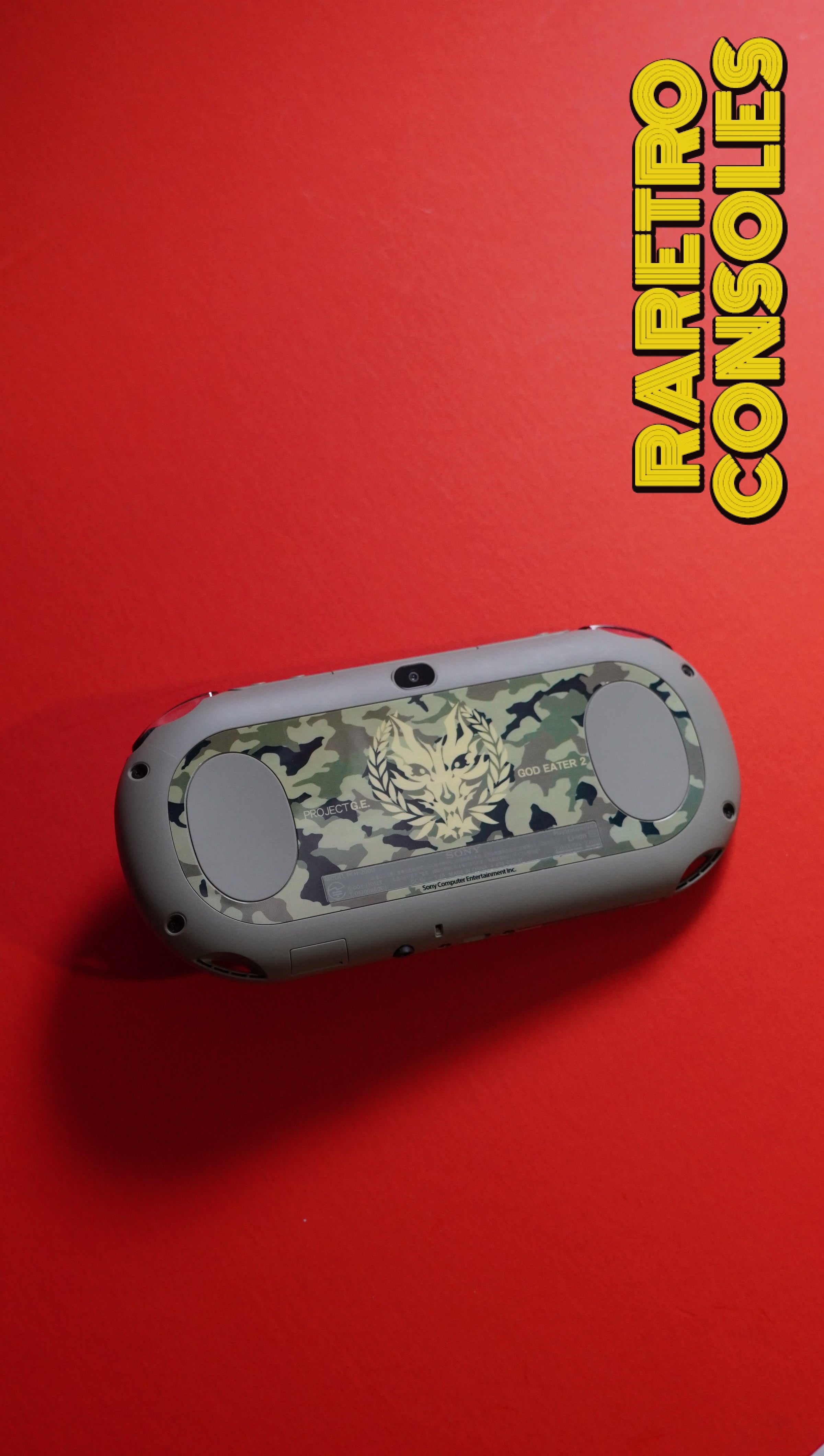 God Eater 2 Fenrir Sony Vita 2000 Console with Box | Raretro Consoles