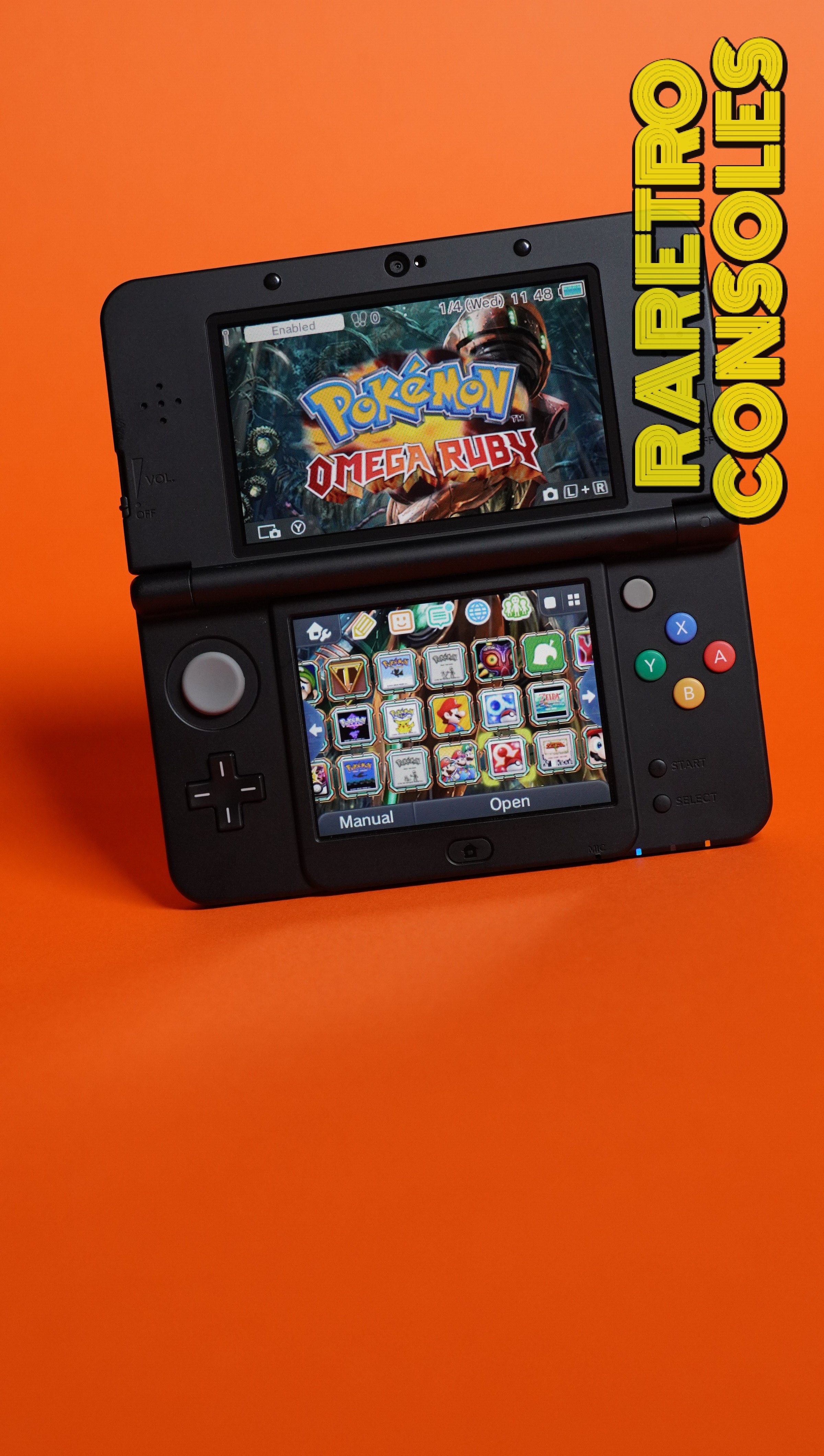 New Nintendo 3DS with Custom Starfield Plates | Raretro Consoles