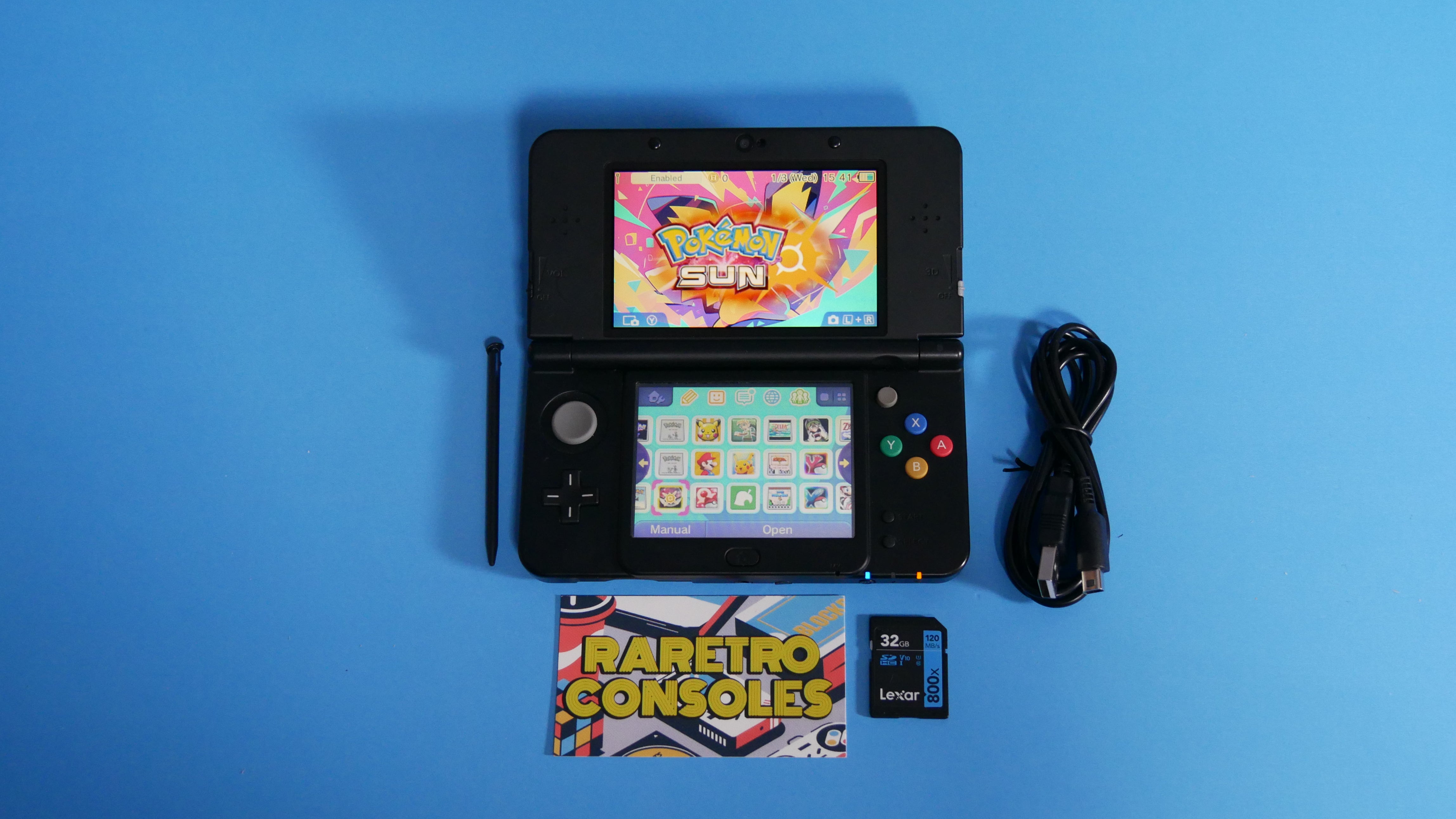 New Nintendo 3DS with No. 053 Boo Clouds Plates | Raretro