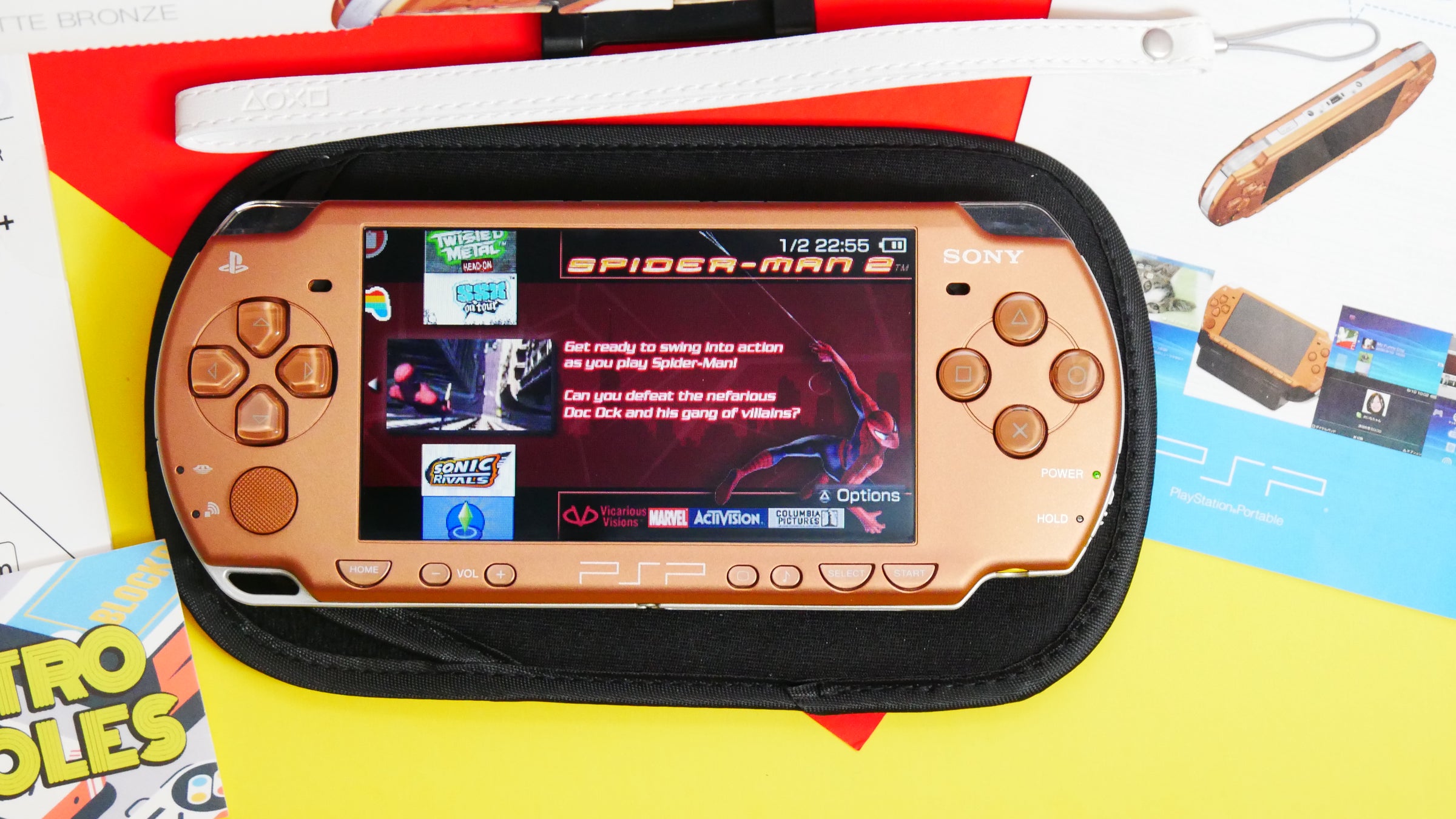 PSP-2000 マットブロンズ 箱付き Sony PSP 2000 Value Pack Matte