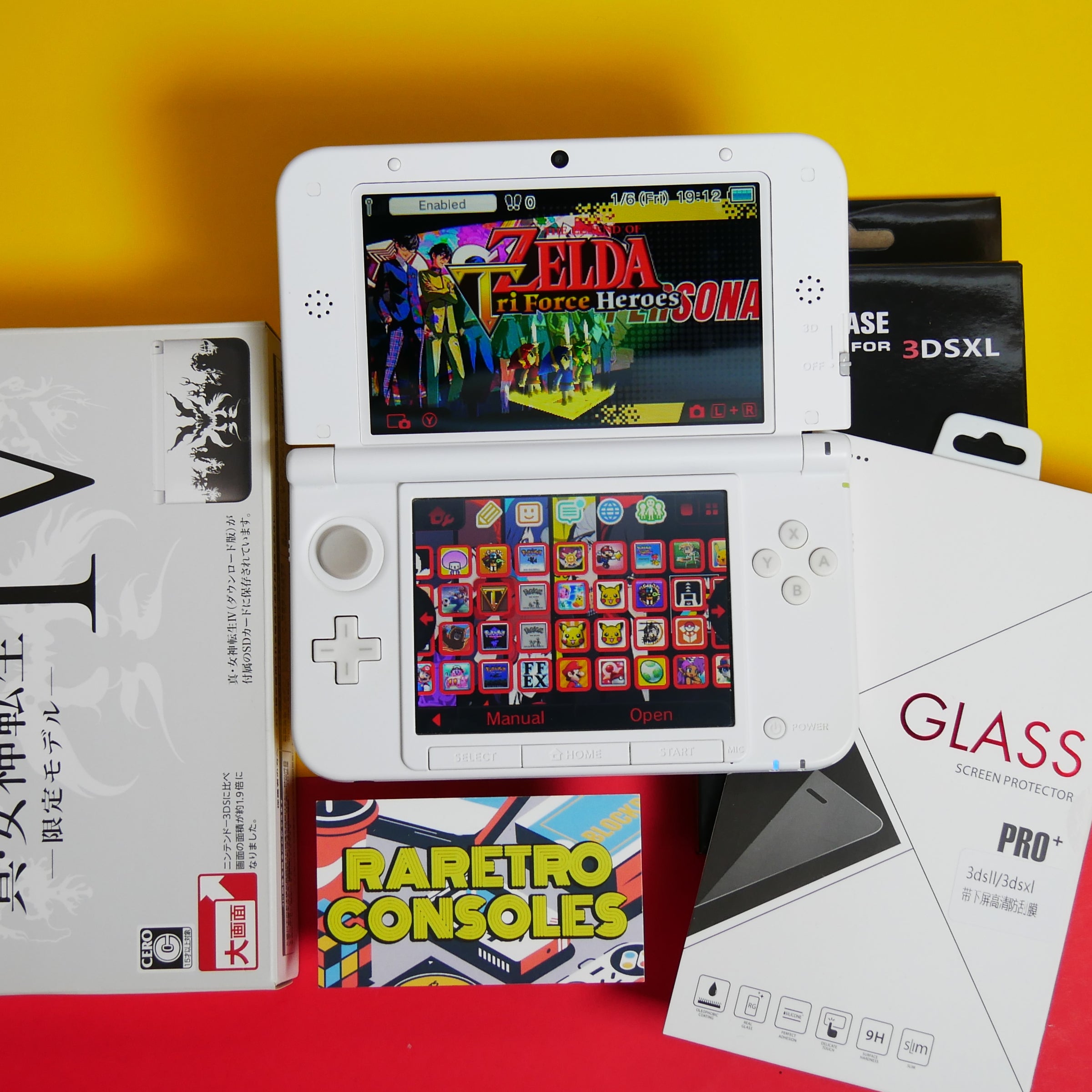 売れ筋アイテムラン Megami Shin XL 3DS Nintendo Tensei Raretro | Box with IV Nintendo Switch