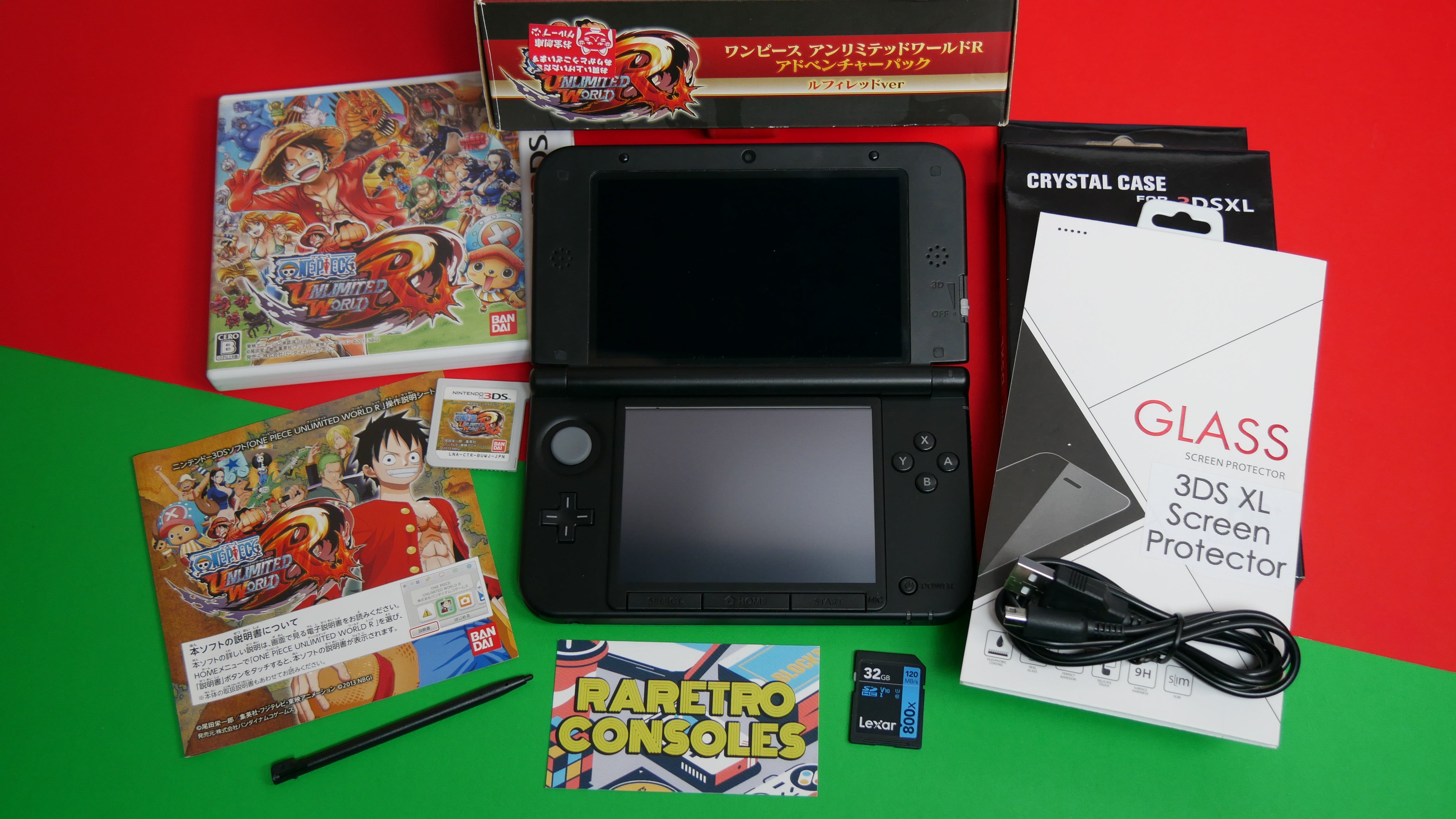 Nintendo 3DS XL One Piece Unlimited World Adventure Luffy