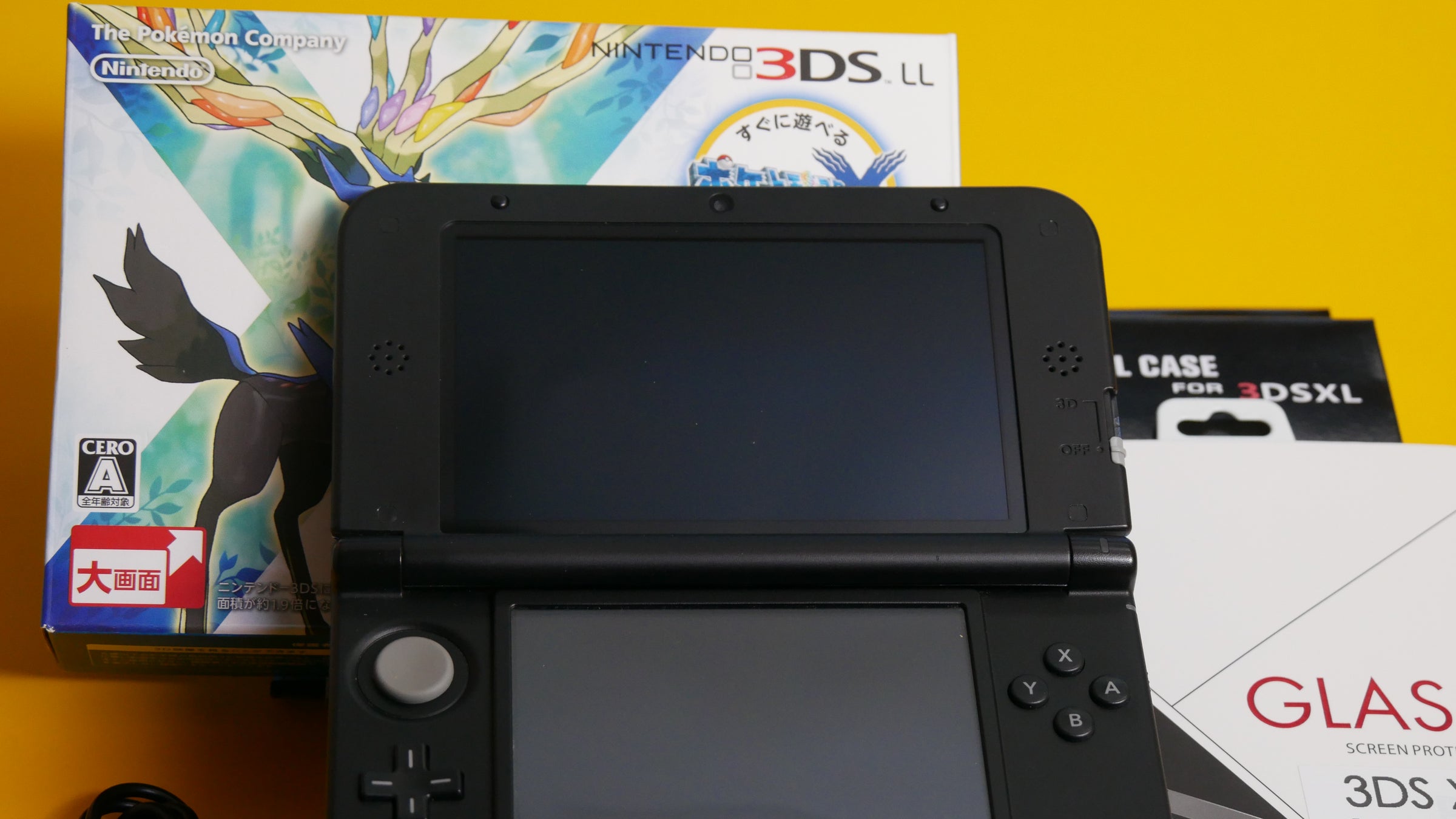 Nintendo 3DS XL Pokémon X and Y Limited Edition with Box | Raretro