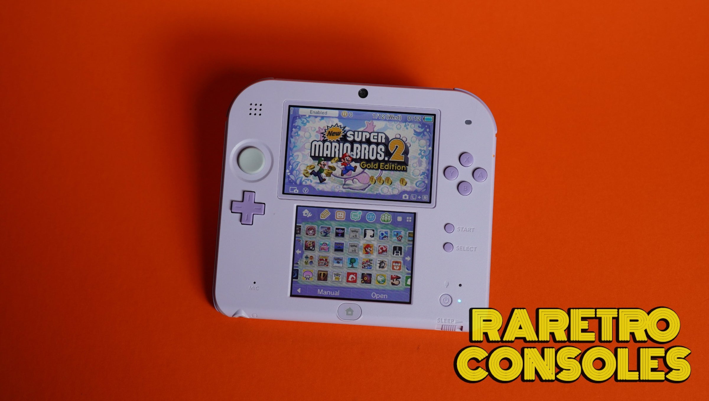 Lavender Nintendo 2DS - Purple Japanese Exclusive | Raretro Consoles