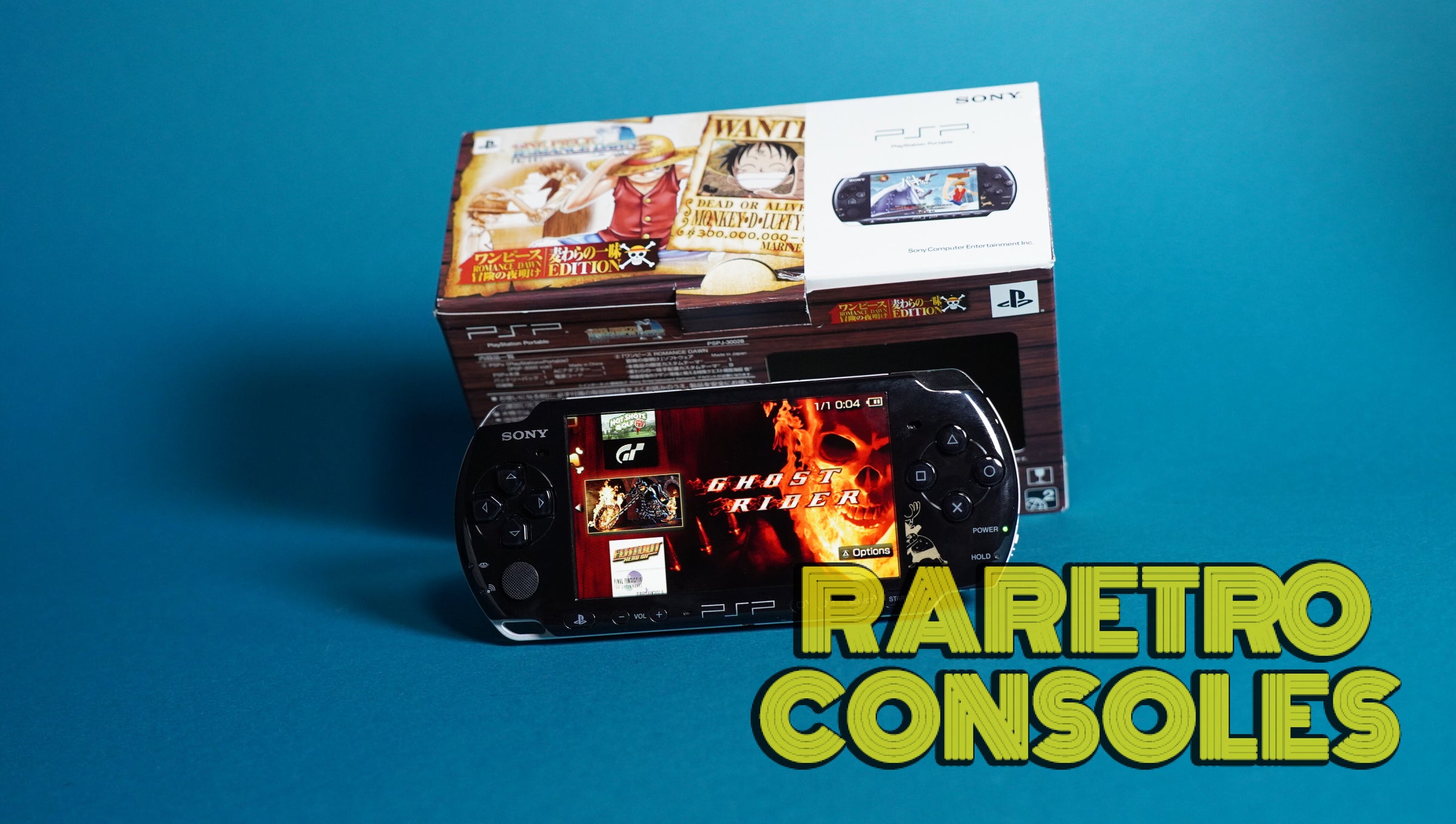 Sony PSP 3000 One Piece Romance Dawn Limited Edition with box