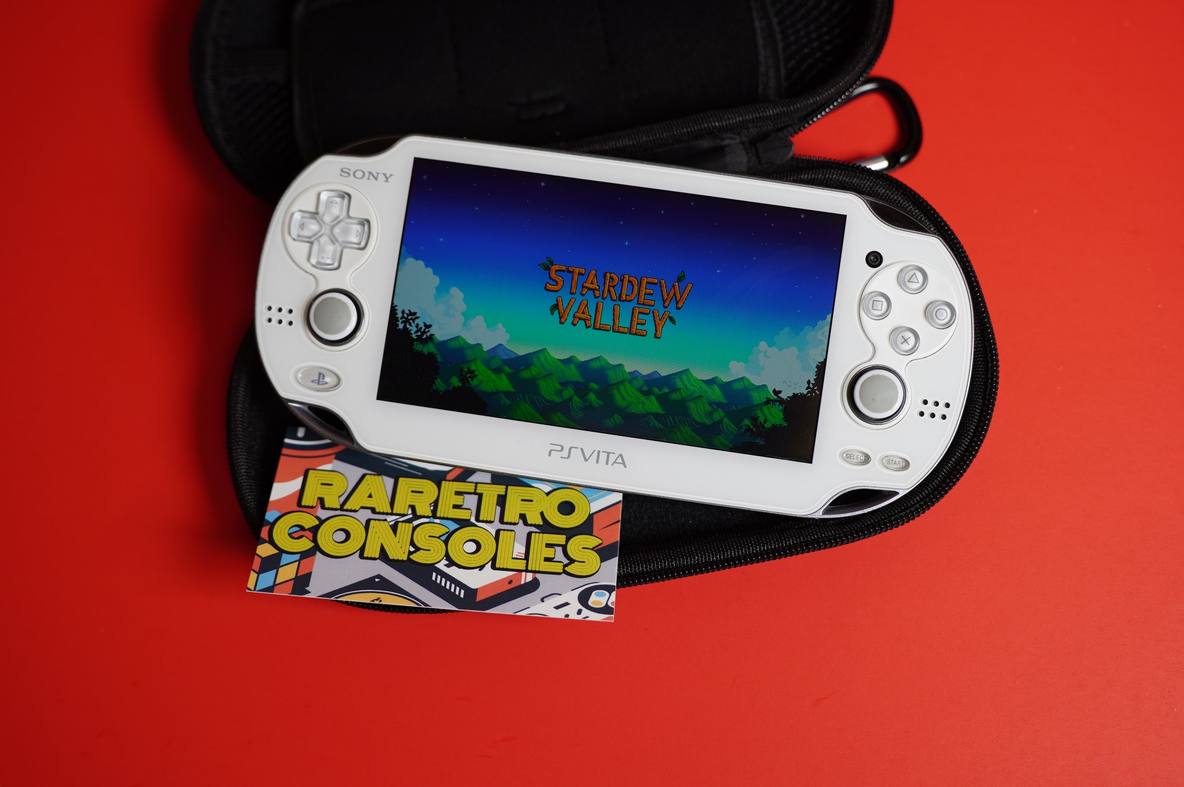 Pearl White Sony PlayStation Vita OLED 1000 | Raretro Consoles
