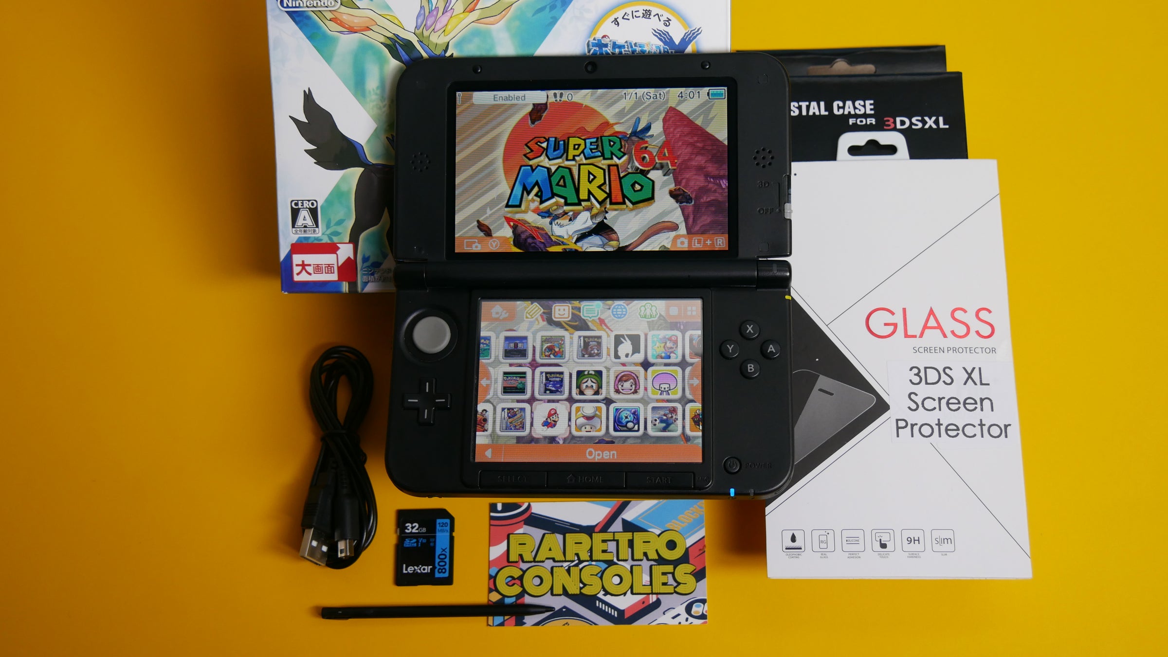 ポケットモンスターX ニンテンドー3DS Nintendo 3DS XL Console: Pokémon X - Retro vGames