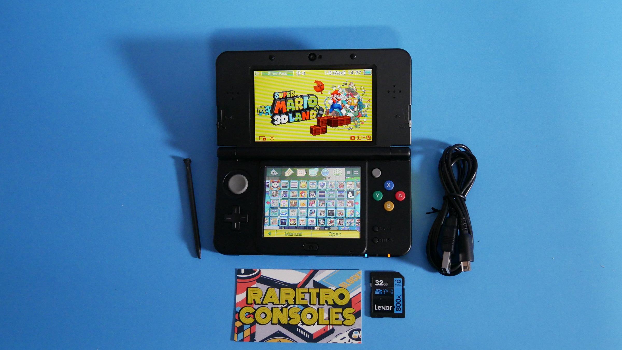 New Nintendo 3DS with Super Mario Bros. 30th Anniversary Limited 
