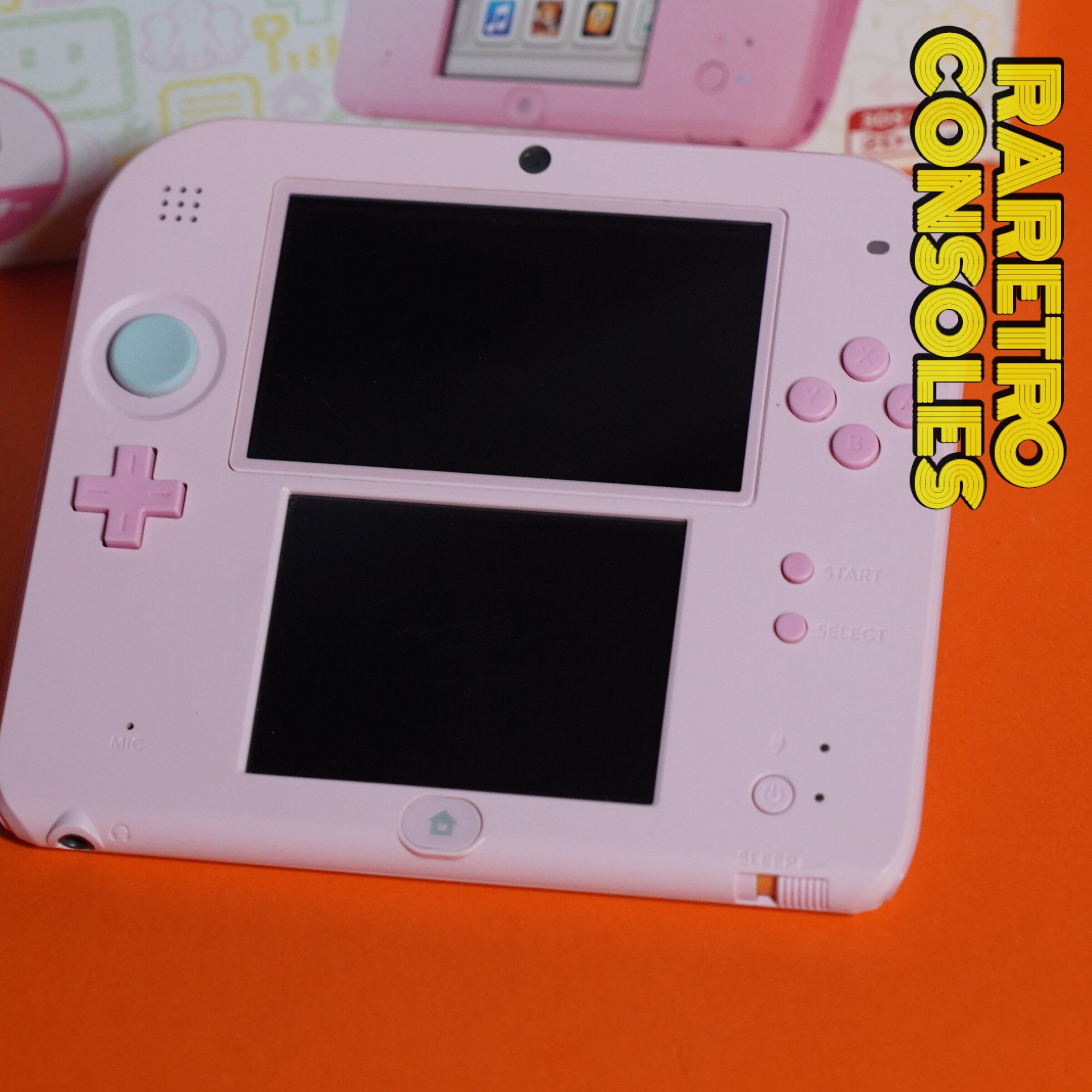 Nintendo 2DS in Light Pink with Box Japanese Exclusive | Raretro