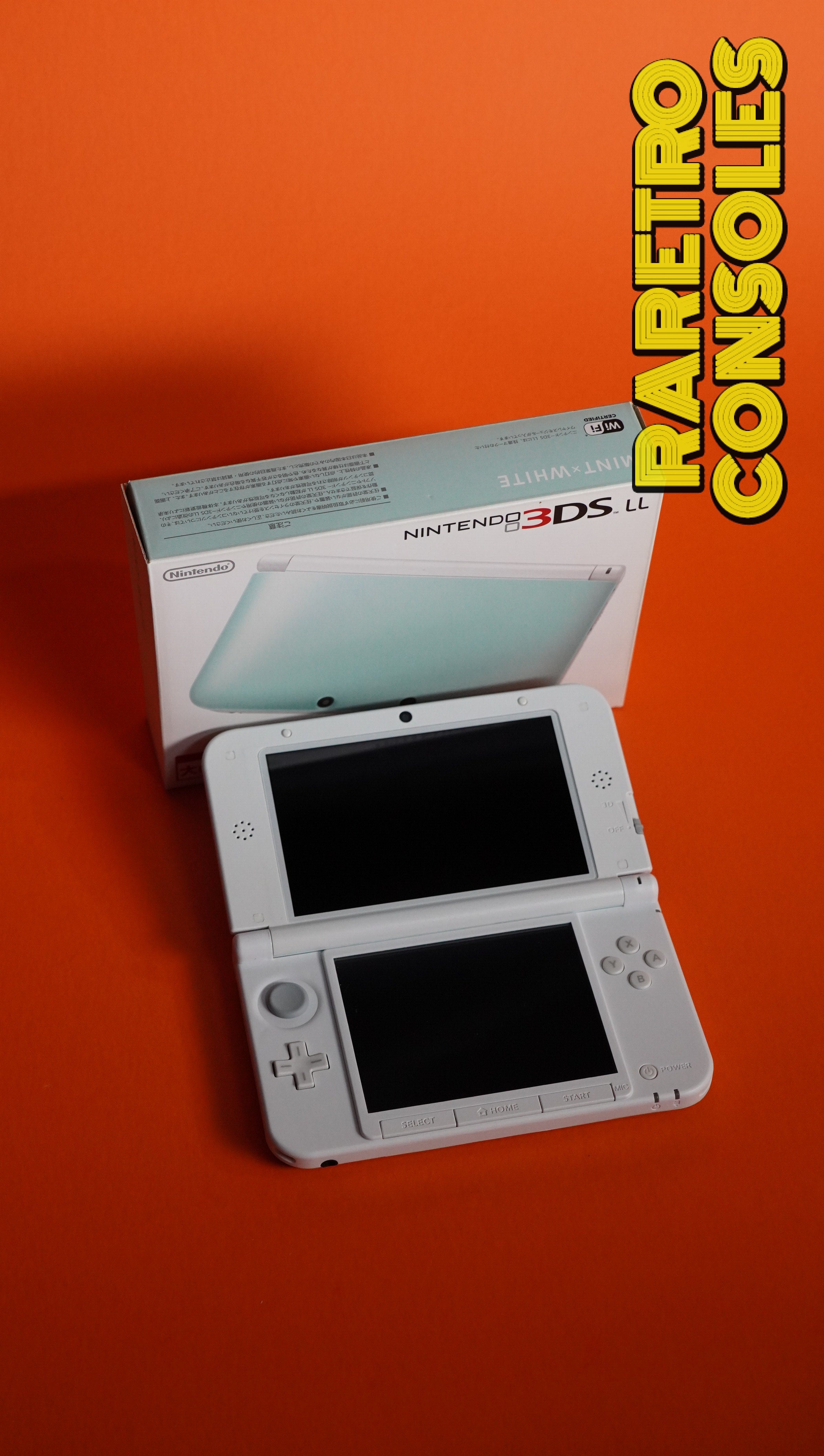 Mint x White Joshin Pack Nintendo 3DS XL with Box | Raretro Consoles