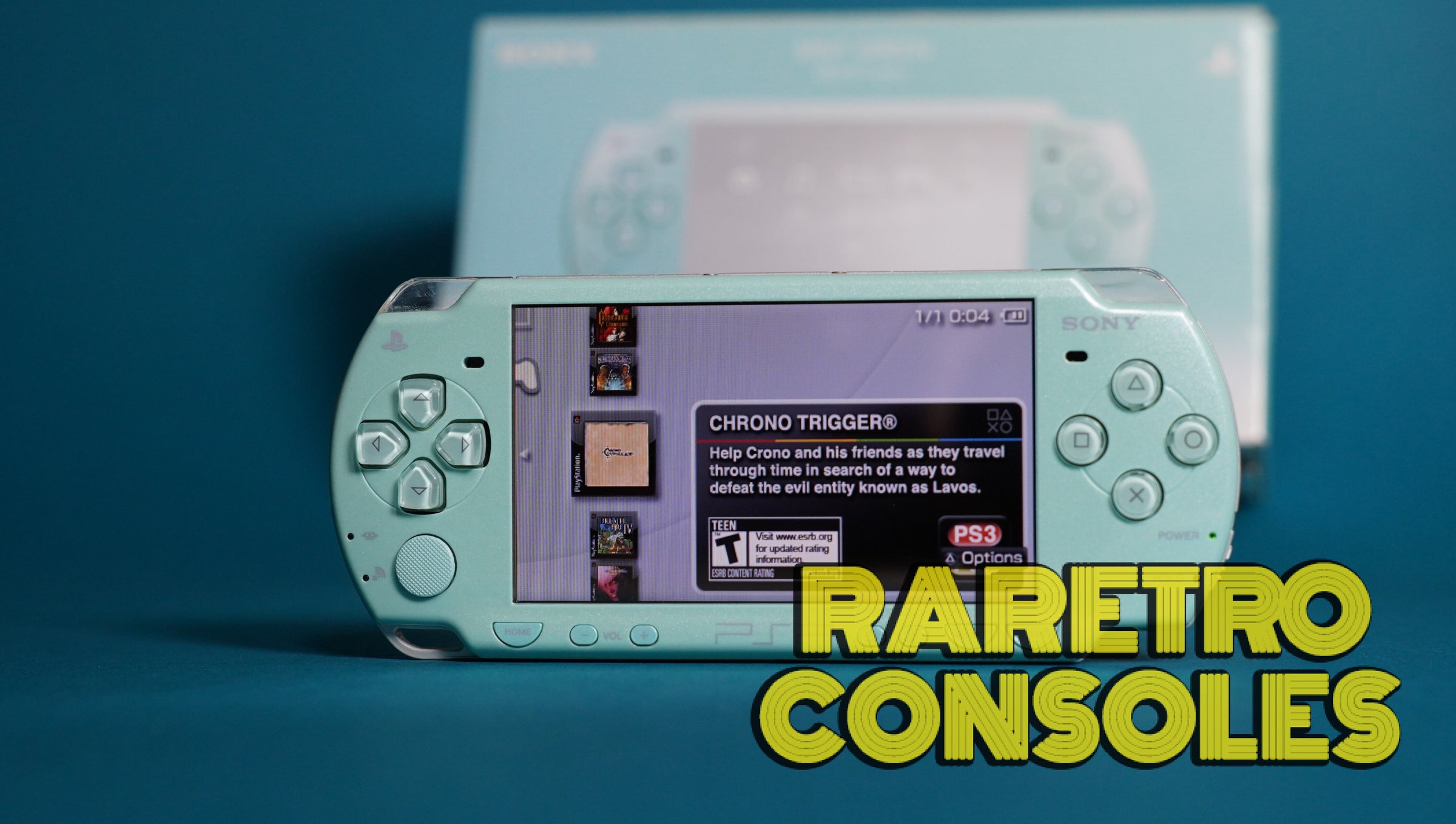 Sony PSP 2000 Launch Edition Mint Green with Box | Raretro