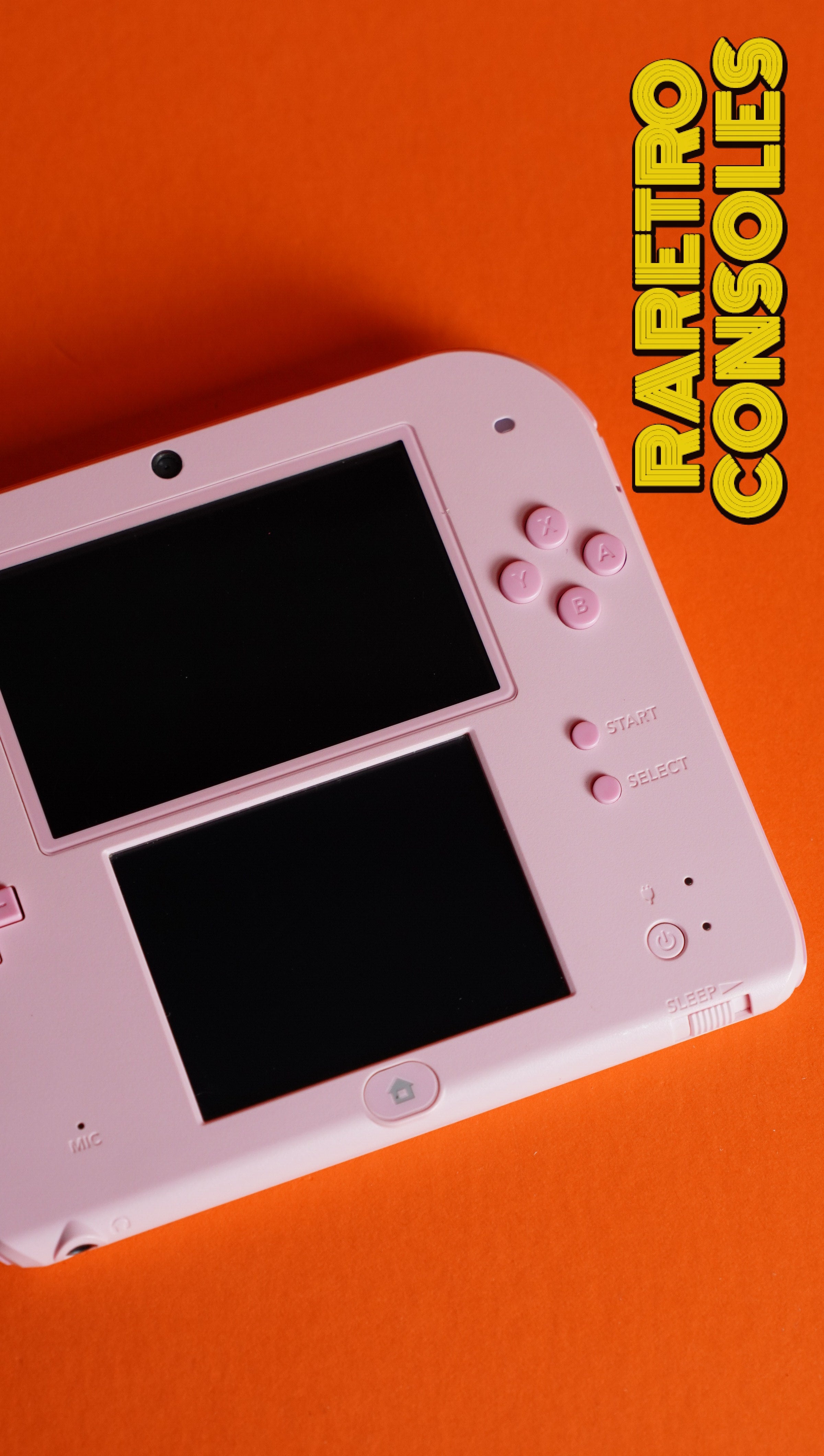 Nintendo 2DS in Misty Light Pink Japanese Exclusive | Raretro Consoles