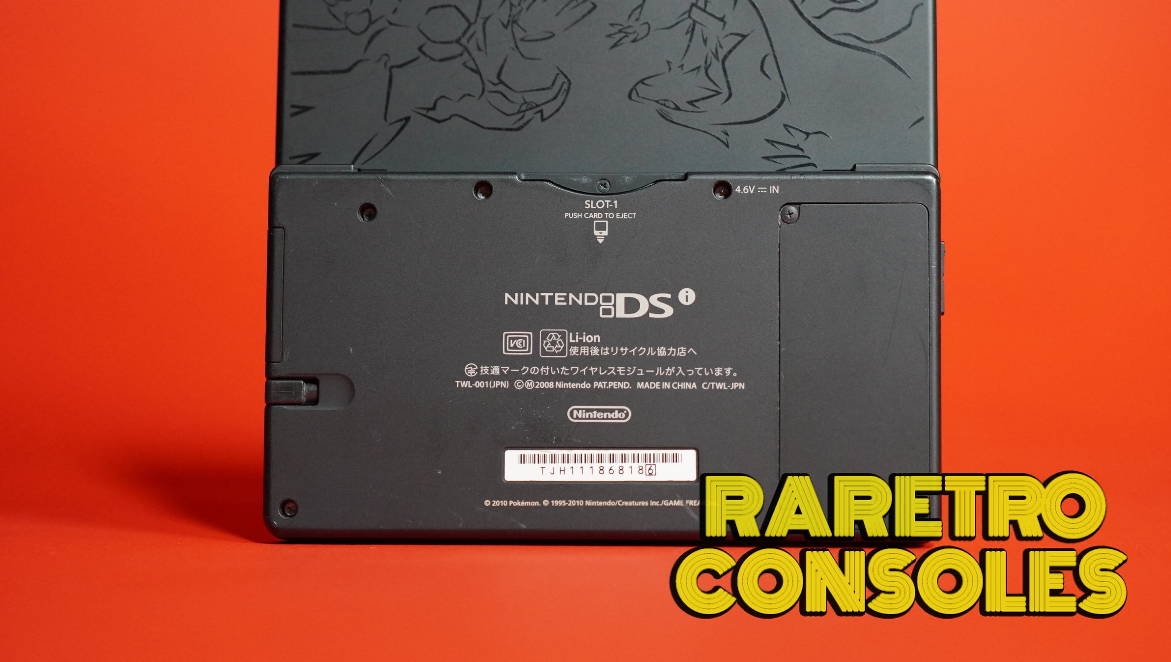 Nintendo DSi Pokmon Black Limited Edition | Raretro Consoles Nintendo DSi Pokmon Black Limited Edition | Raretro Consoles