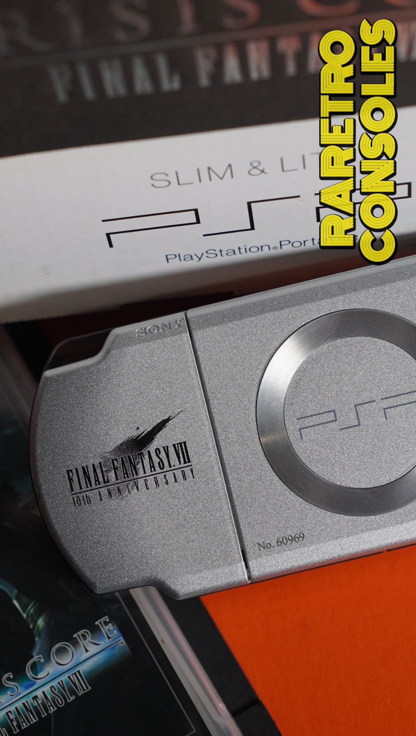 Psp Core Box Final Fantasy Crisis Core 10th Anniversary Sony PSP 2000 with Box ...