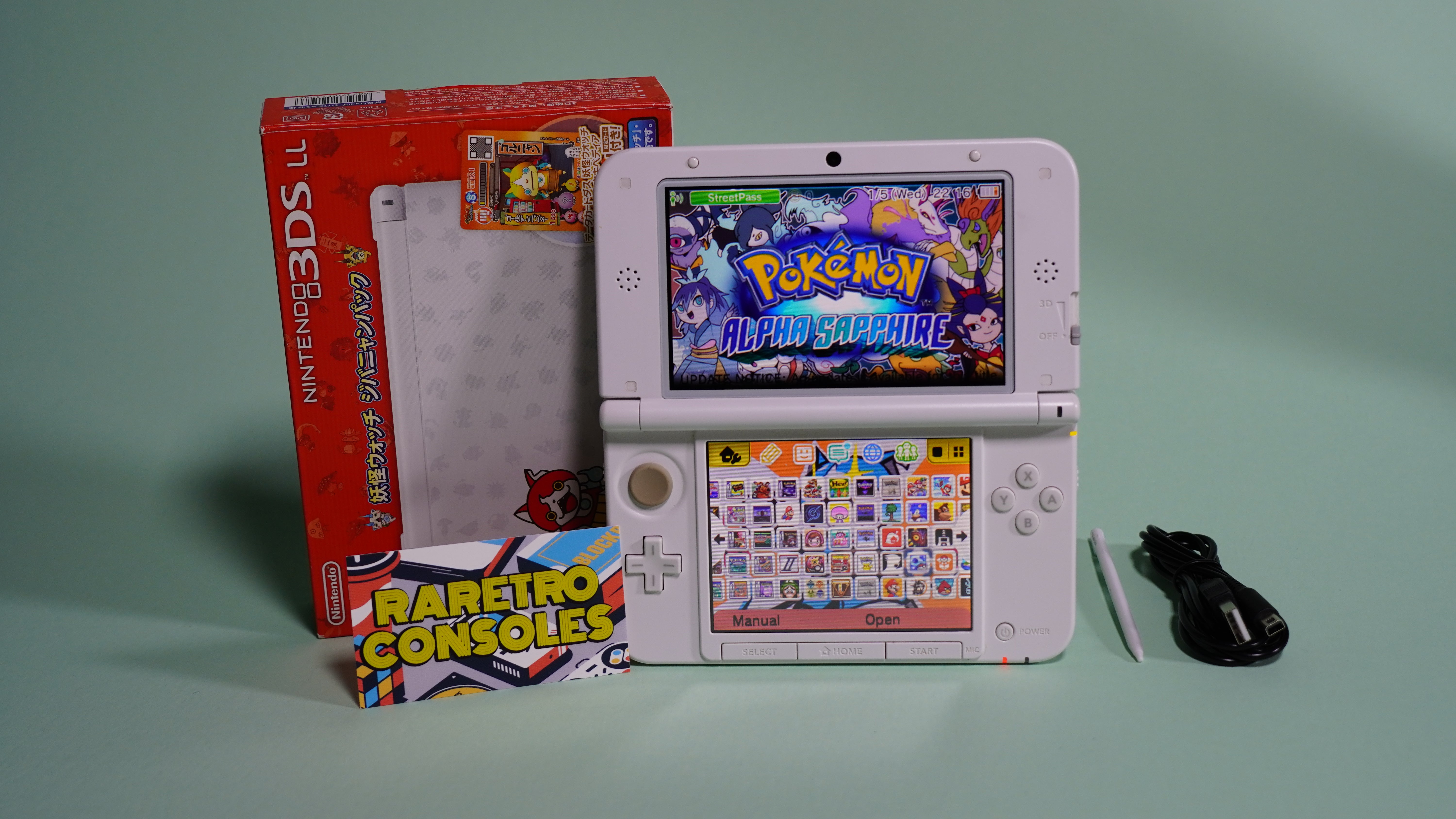 Nintendo 3DS XL Yo kai Watch Jibanyan with Box | Raretro Consoles