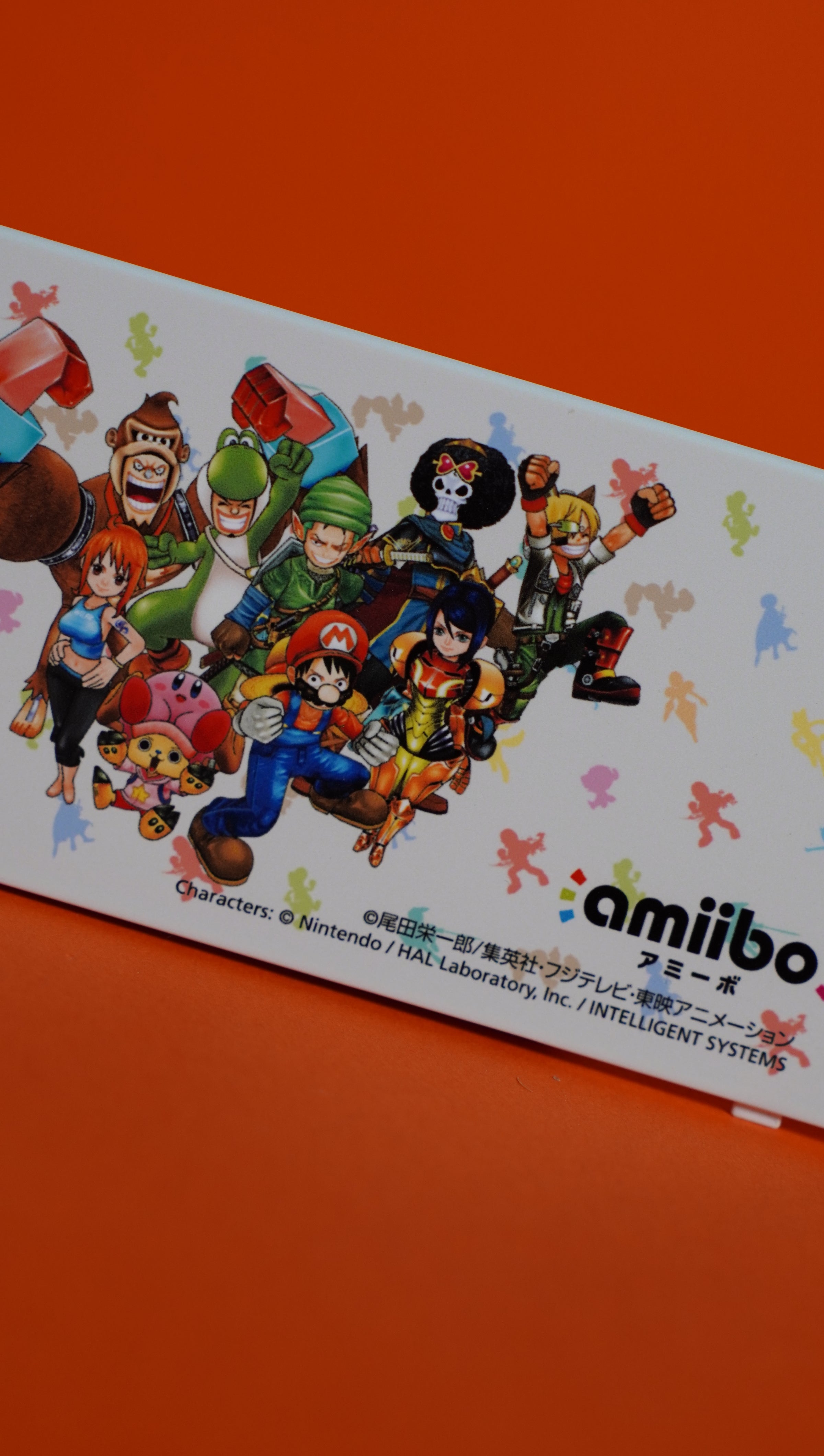 Shonen Jump Super Mario X One Piece Super Grand battle X Amiibo
