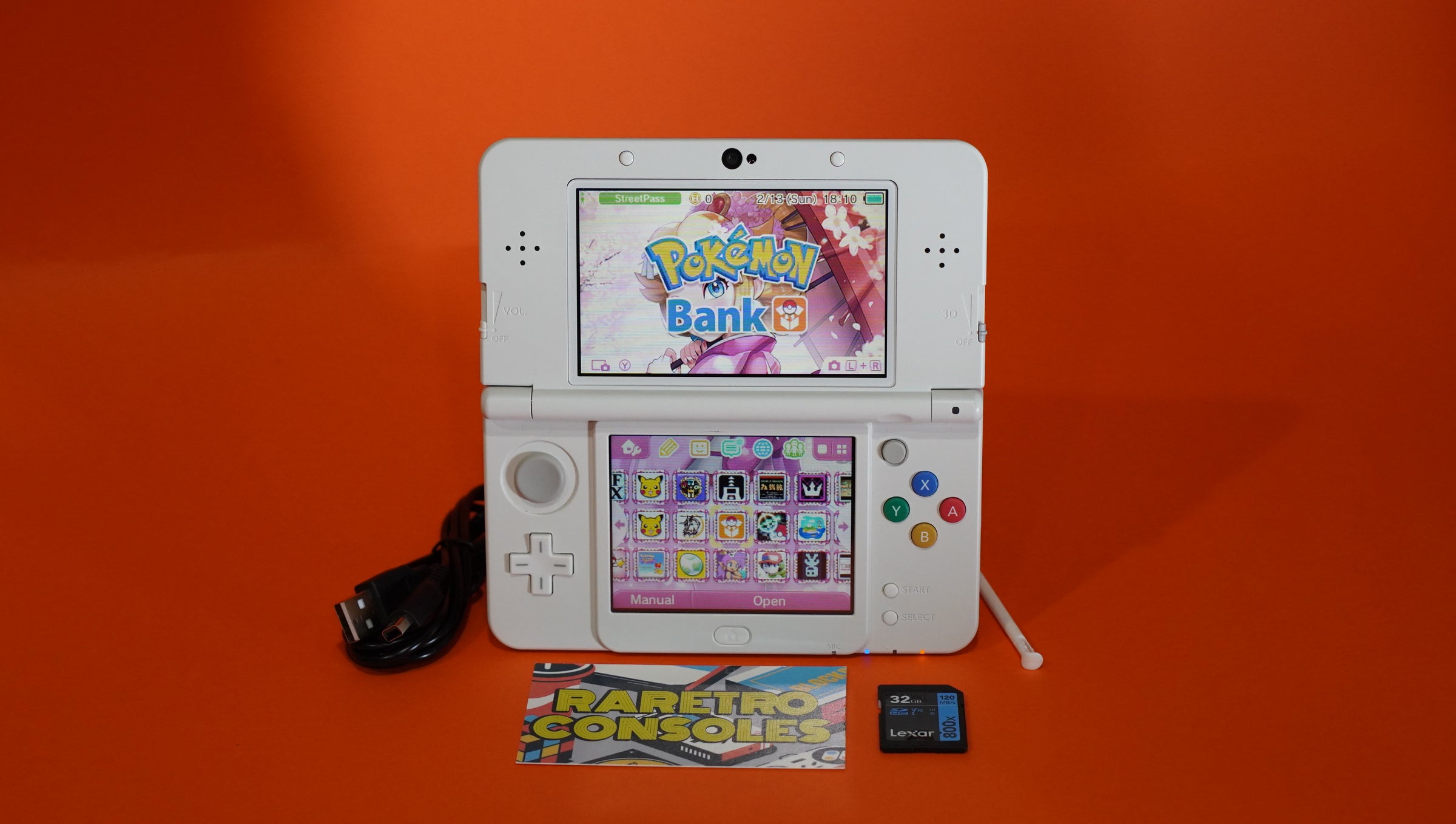 3DＳ New Nintendo 3DS with No. 003 Princess Peach Plates