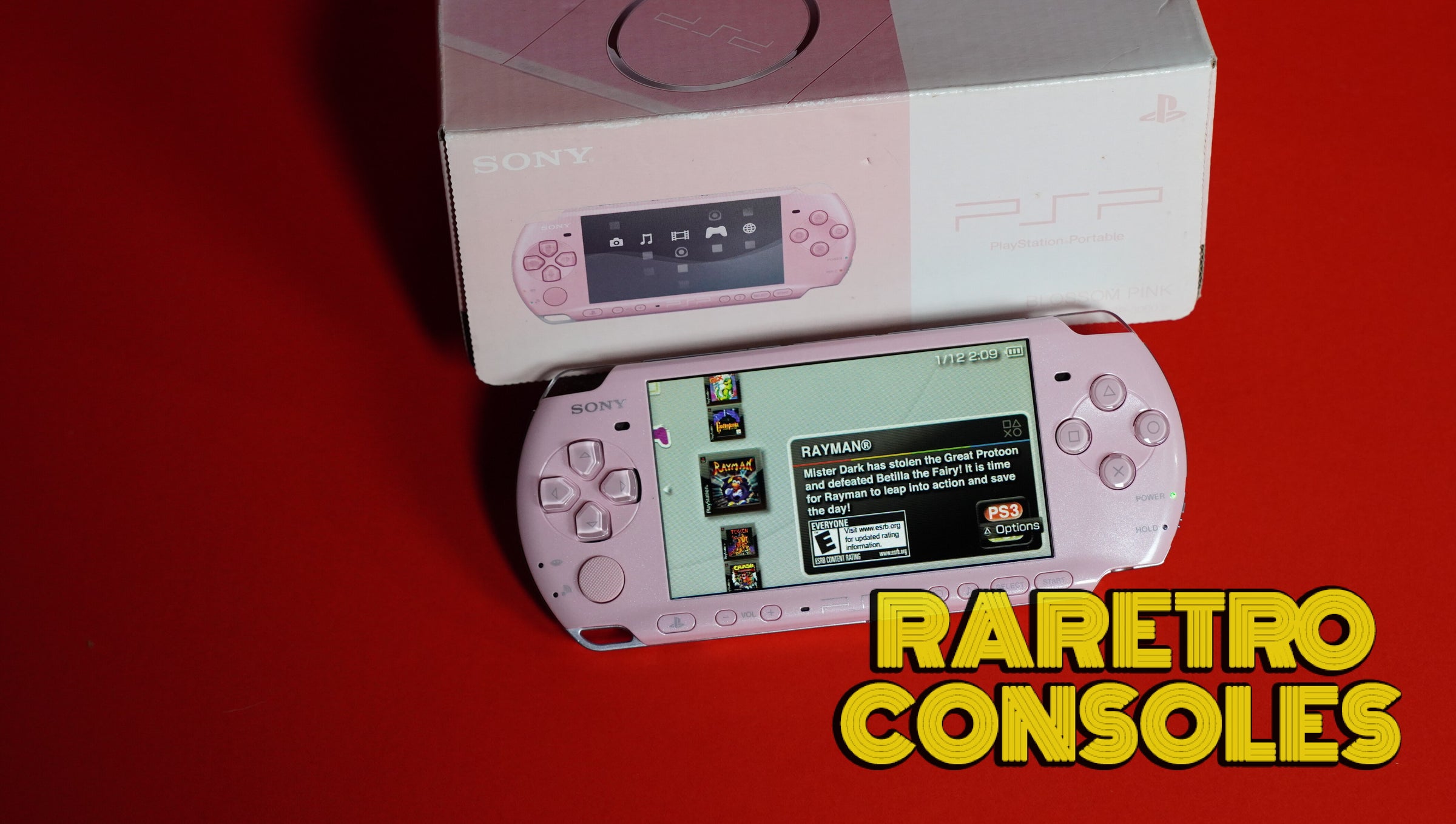 Blossom Pink Sony PSP 3000 Sony PlayStation Portable With Box